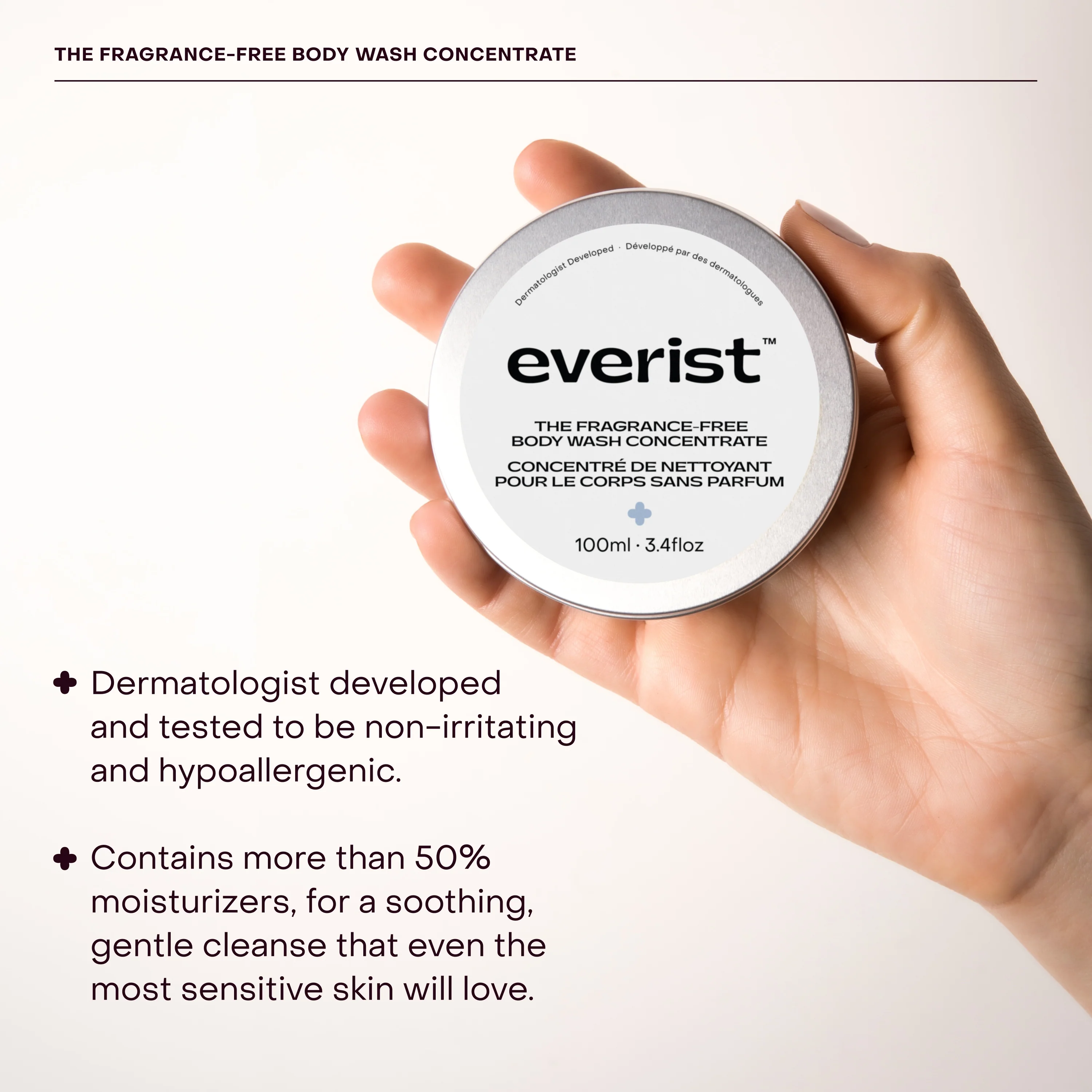 The Fragrance-Free Body Wash Concentrate Tin - Image 5