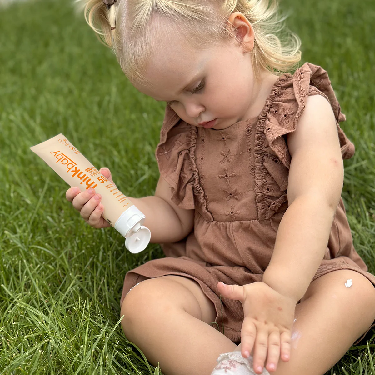 thinkbaby SPF 50 Clear Zinc Sunscreen Sensitive Skin - Ages 6 months+ - Image 4