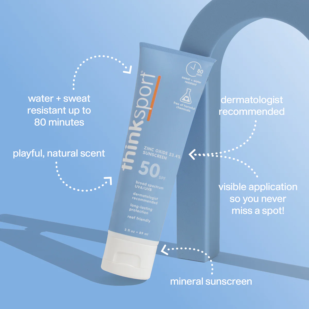 thinksport SPF 50 Sunscreen - Image 3