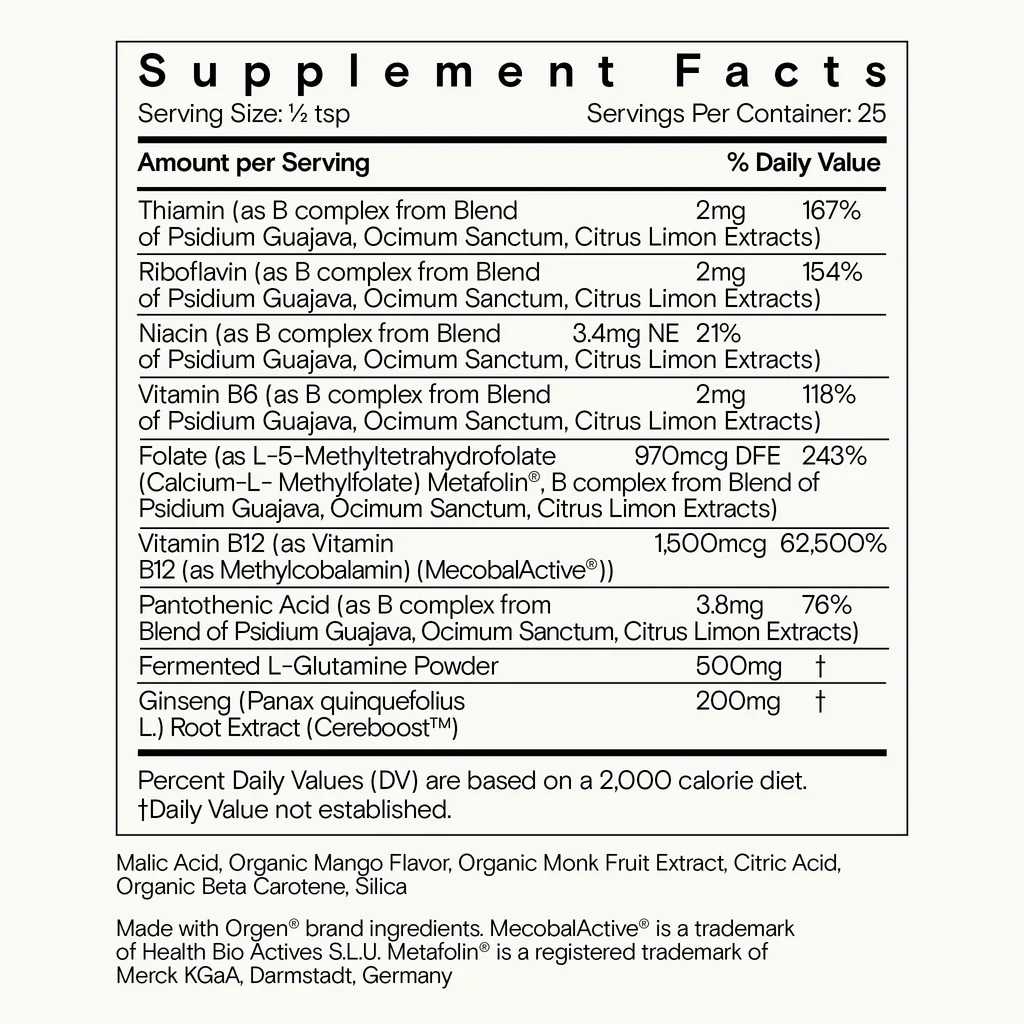 Ting - Mango B Complex + Ginseng for Energy & Metabolism - Image 3