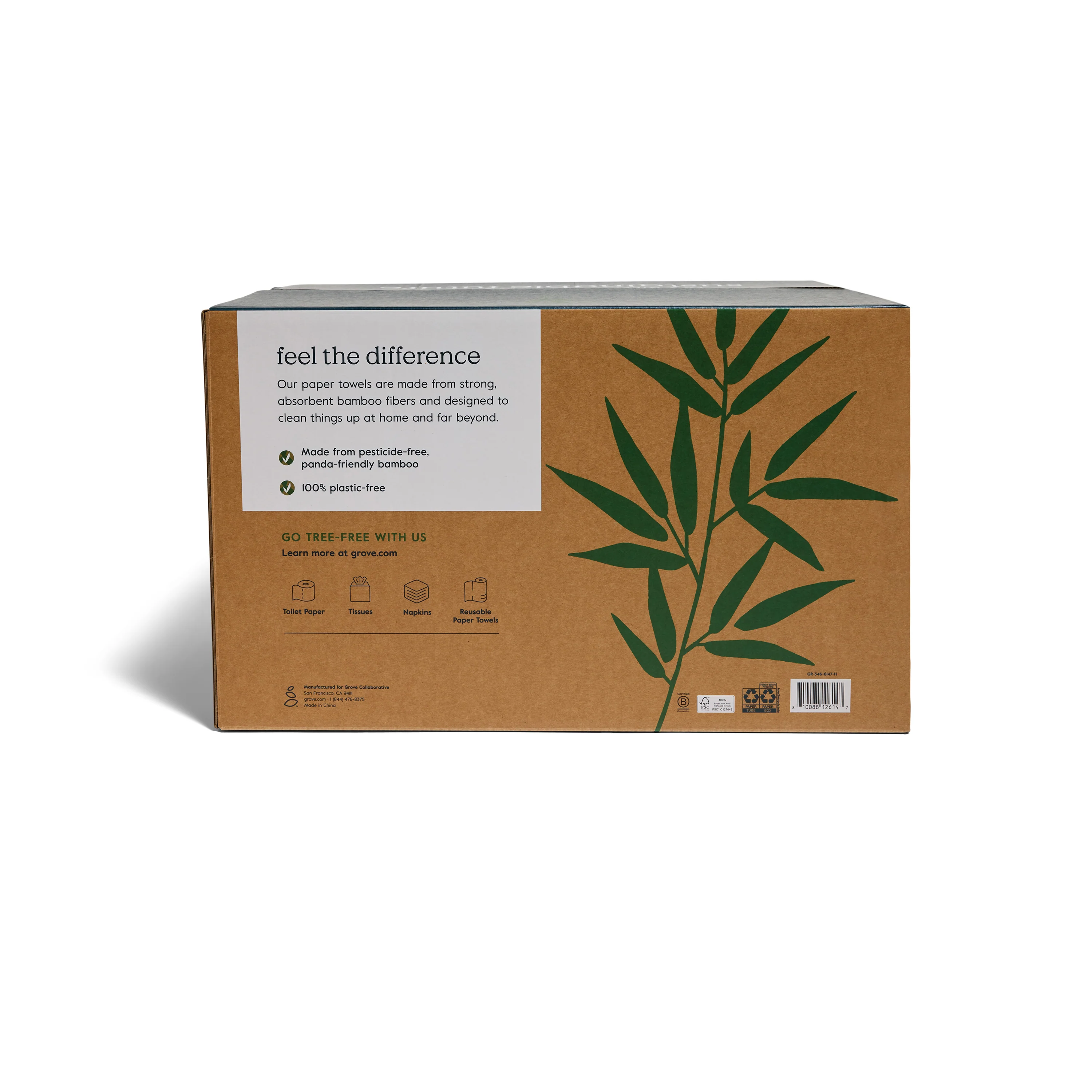 2-Ply Bamboo Paper Towels (140 sheets per roll) - Image 21
