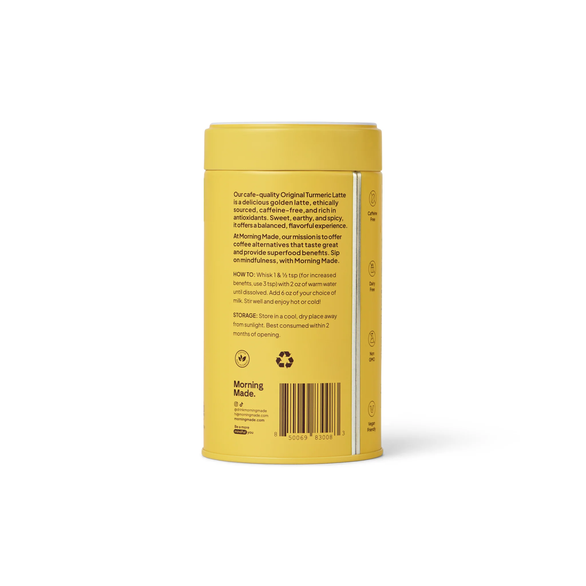 Original Turmeric Latte, Caffeine Free - Image 2