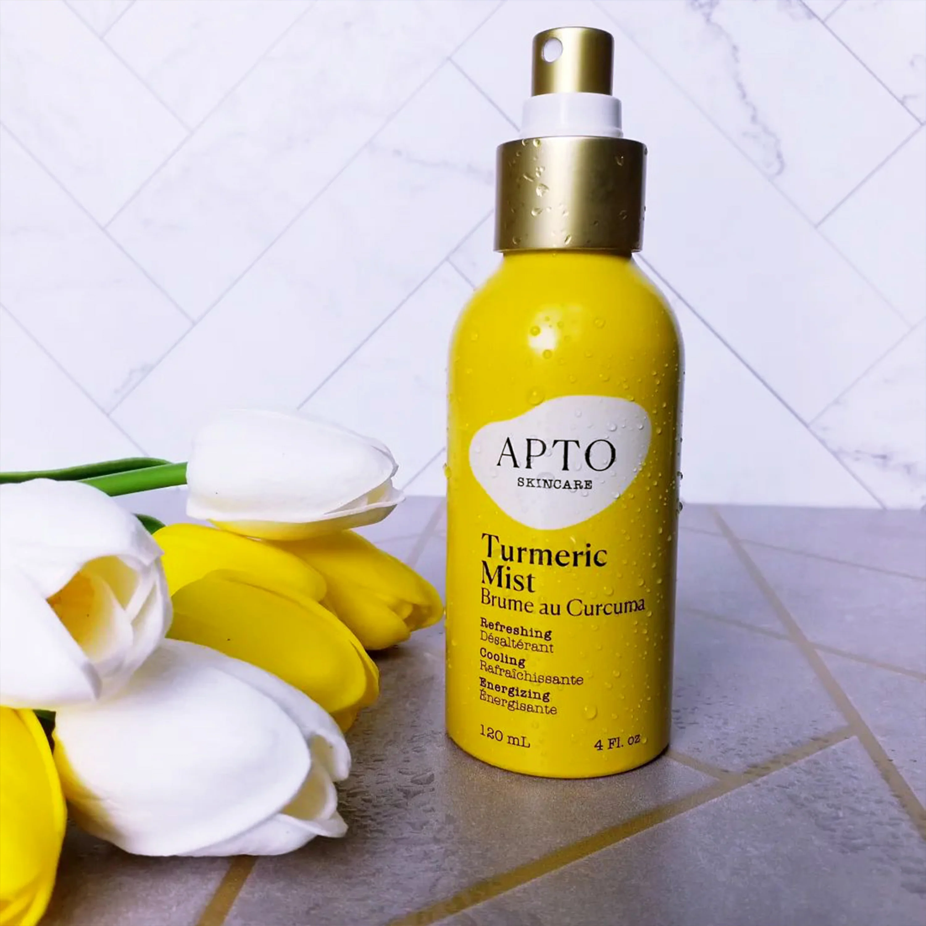 Turmeric Mist with Witch Hazel, Reviving & Brightening Facial Spritz - Image 7