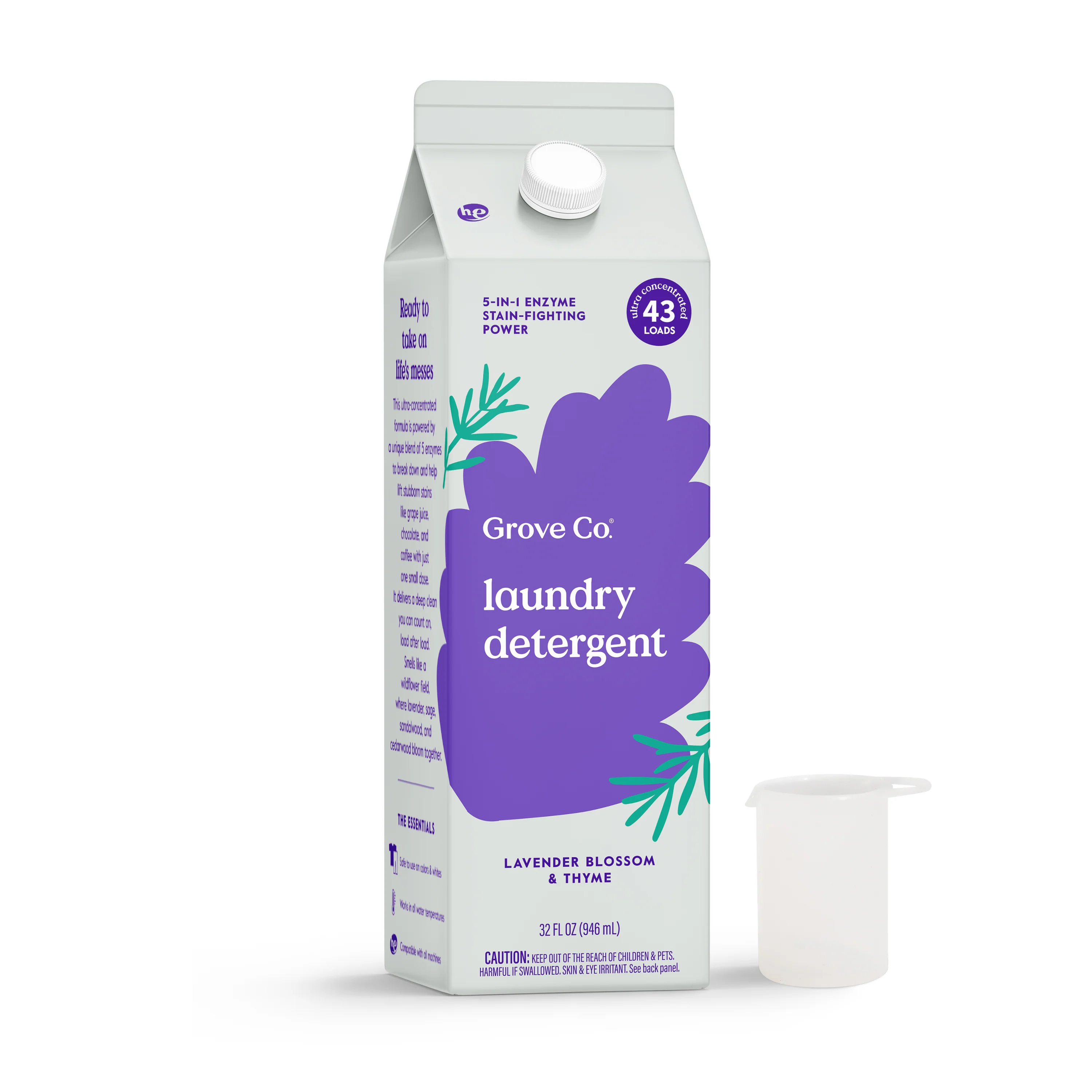 Laundry Detergent – 5-in-1 Enzyme Stain Fighting Power - Image 6