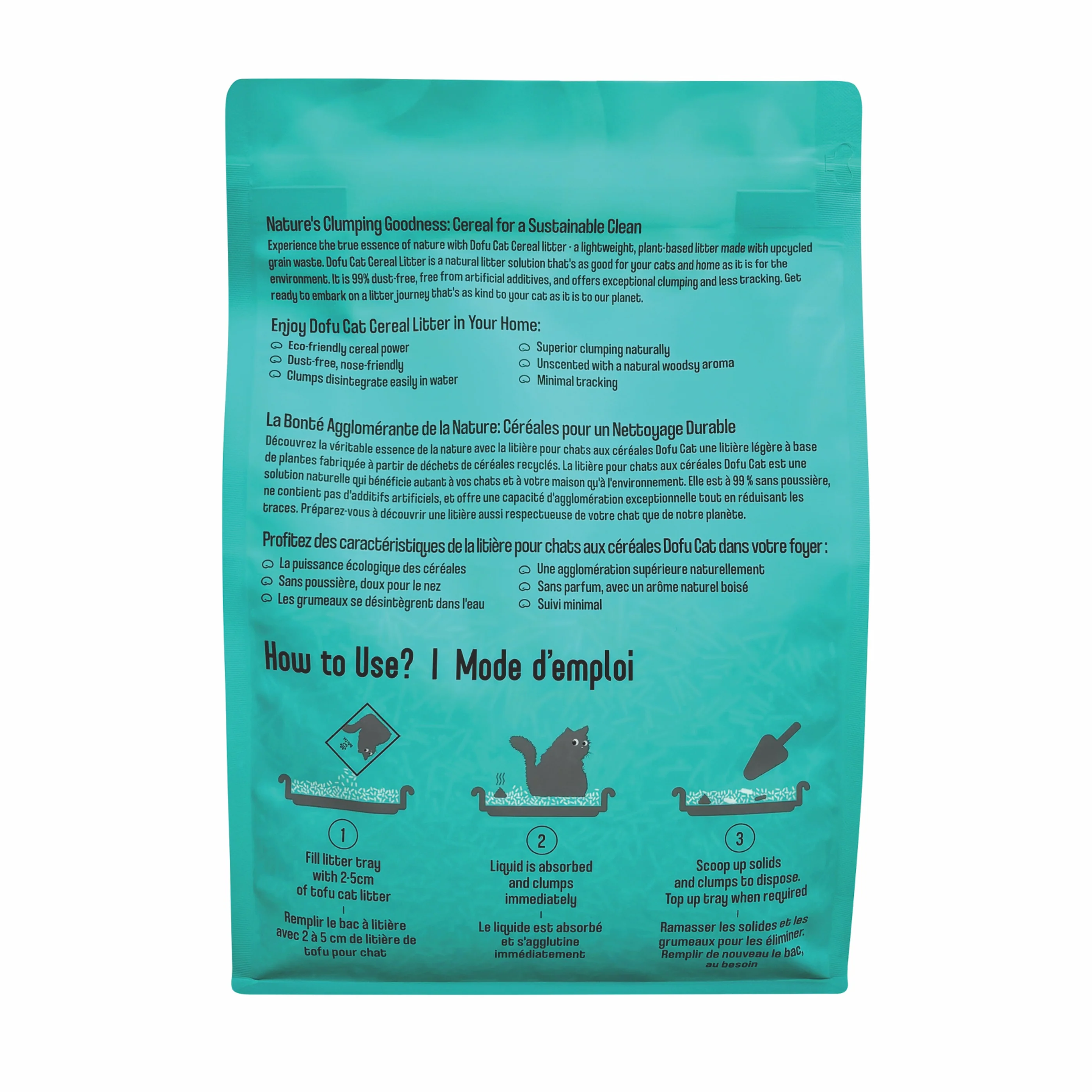 Upcycled Cereal Cat Litter - Image 2
