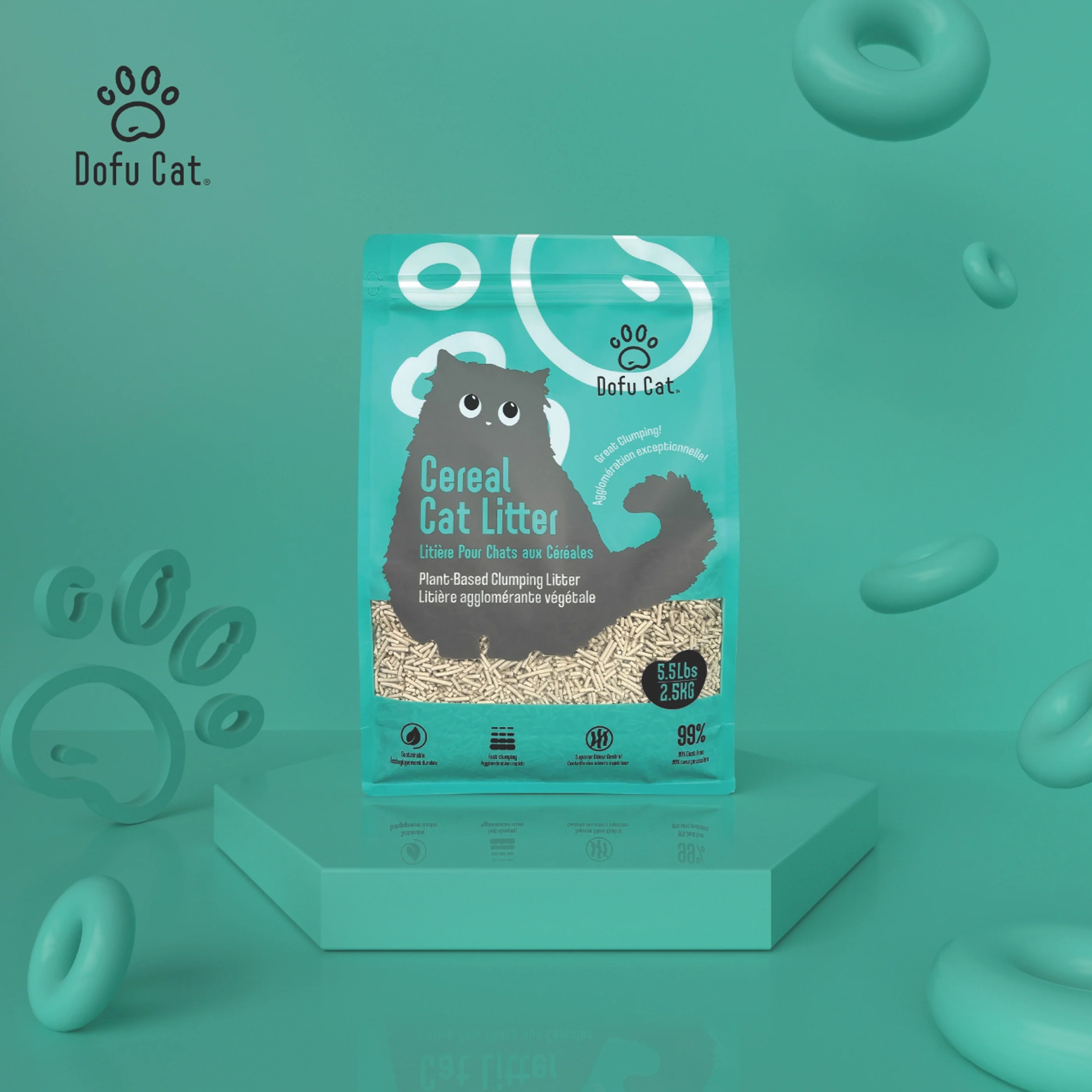 Upcycled Cereal Cat Litter - Image 7
