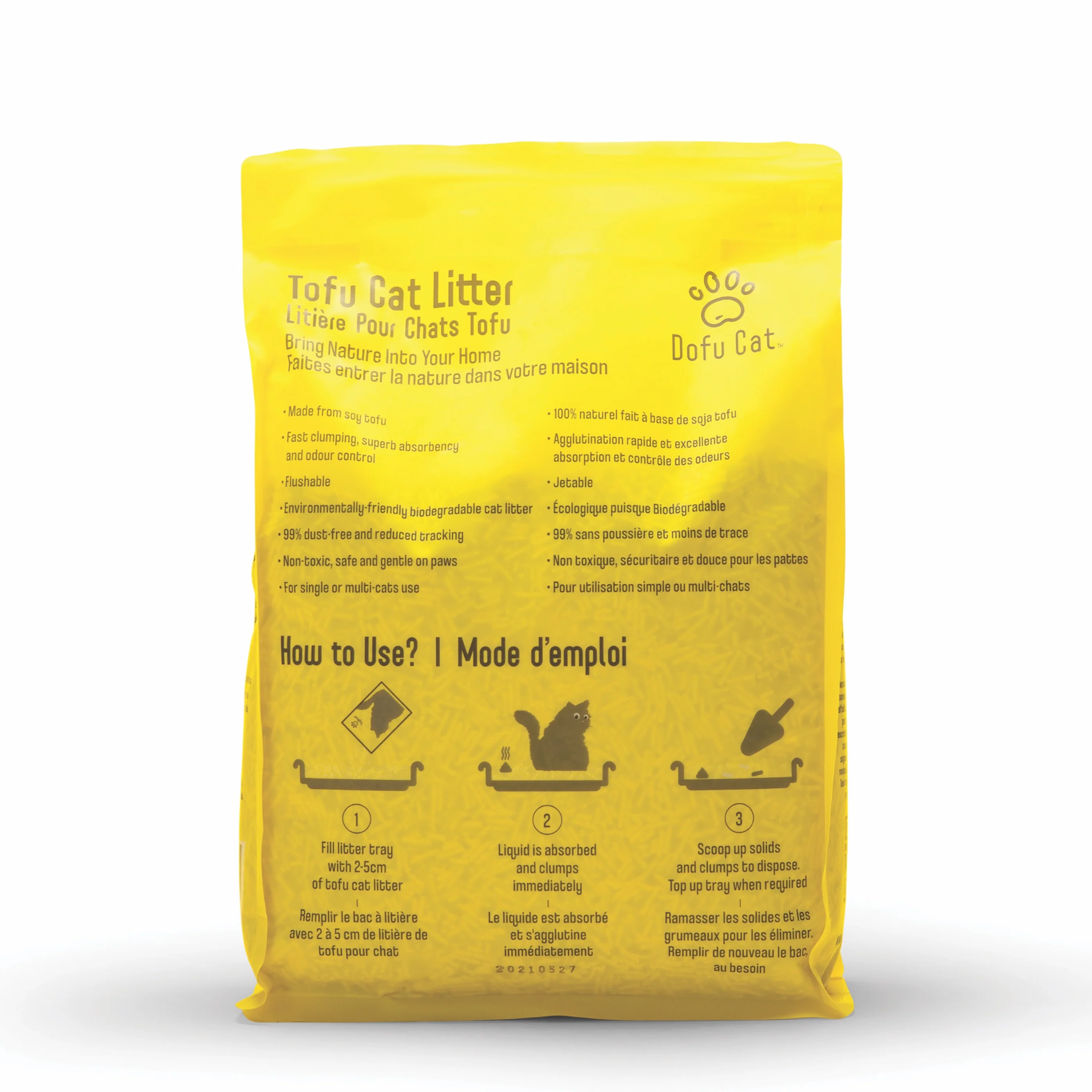 Upcycled Tofu Cat Litter - Image 2