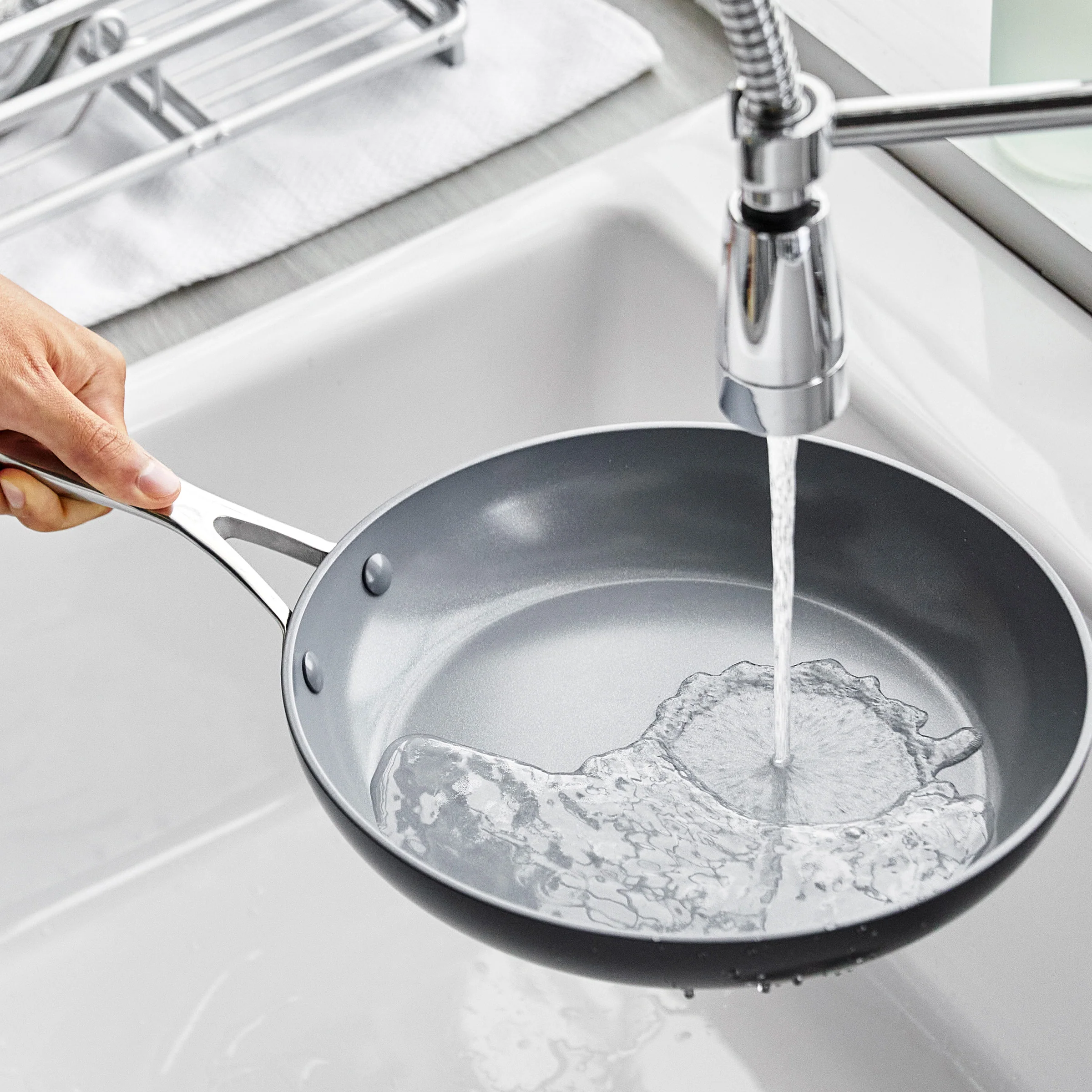 Valencia Pro Ceramic, Nonstick, Hard Anodized Fry Pan, 8" - Image 8