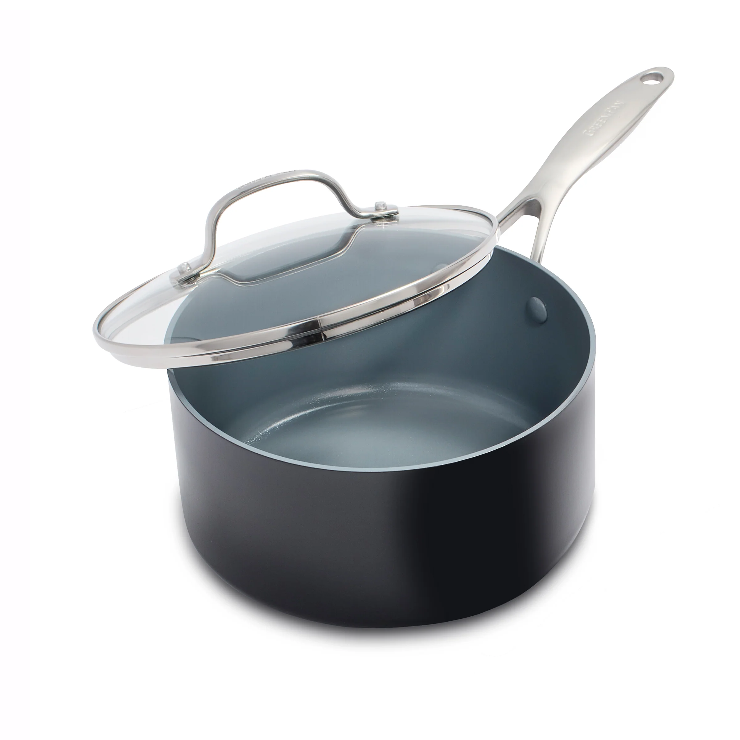 Valencia Pro Nonstick, Ceramic Sauce Pan with Lid, 2qt - Image 2