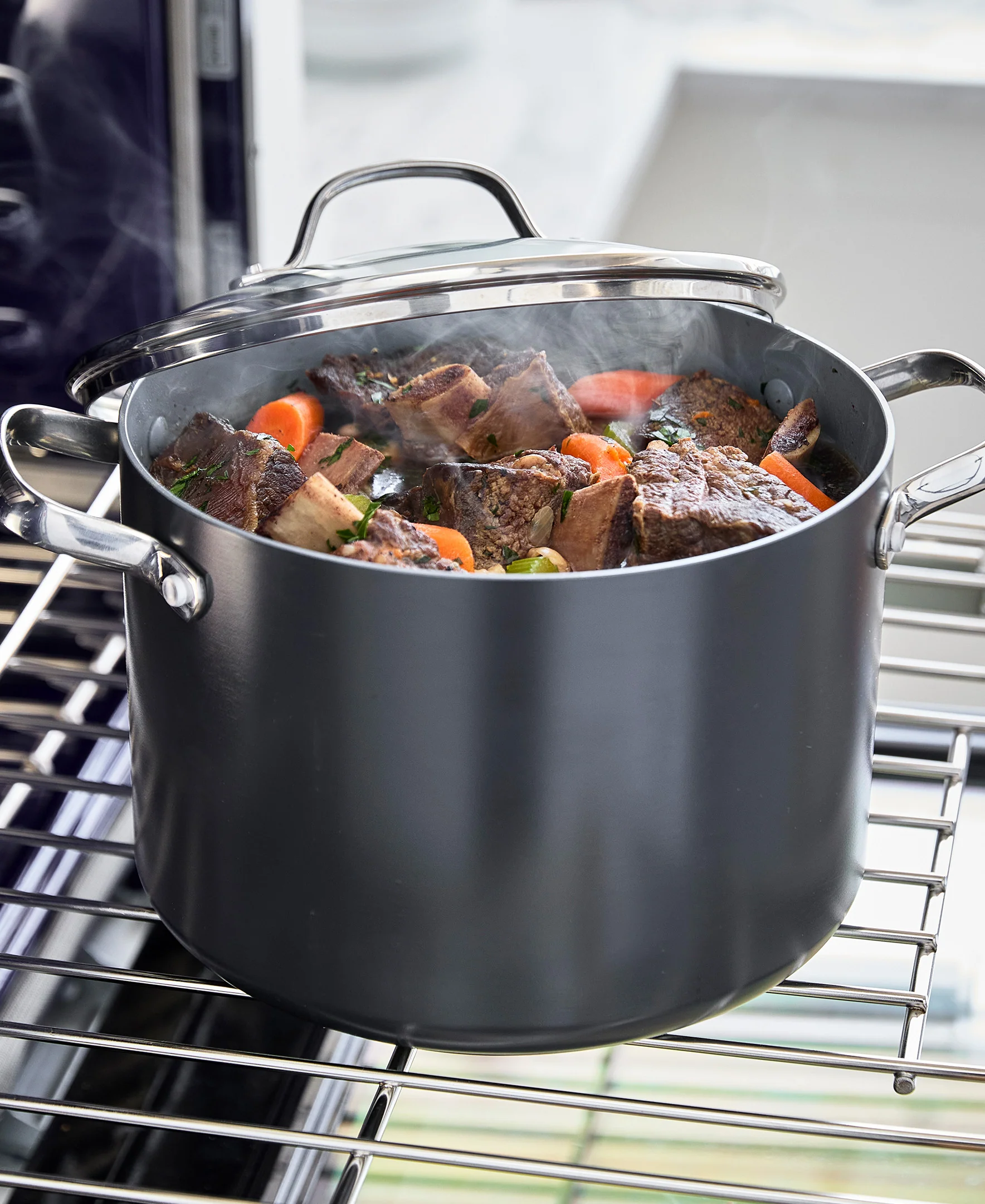 Valencia Pro Nonstick, Ceramic Stockpot with Lid, 8qt - Image 11