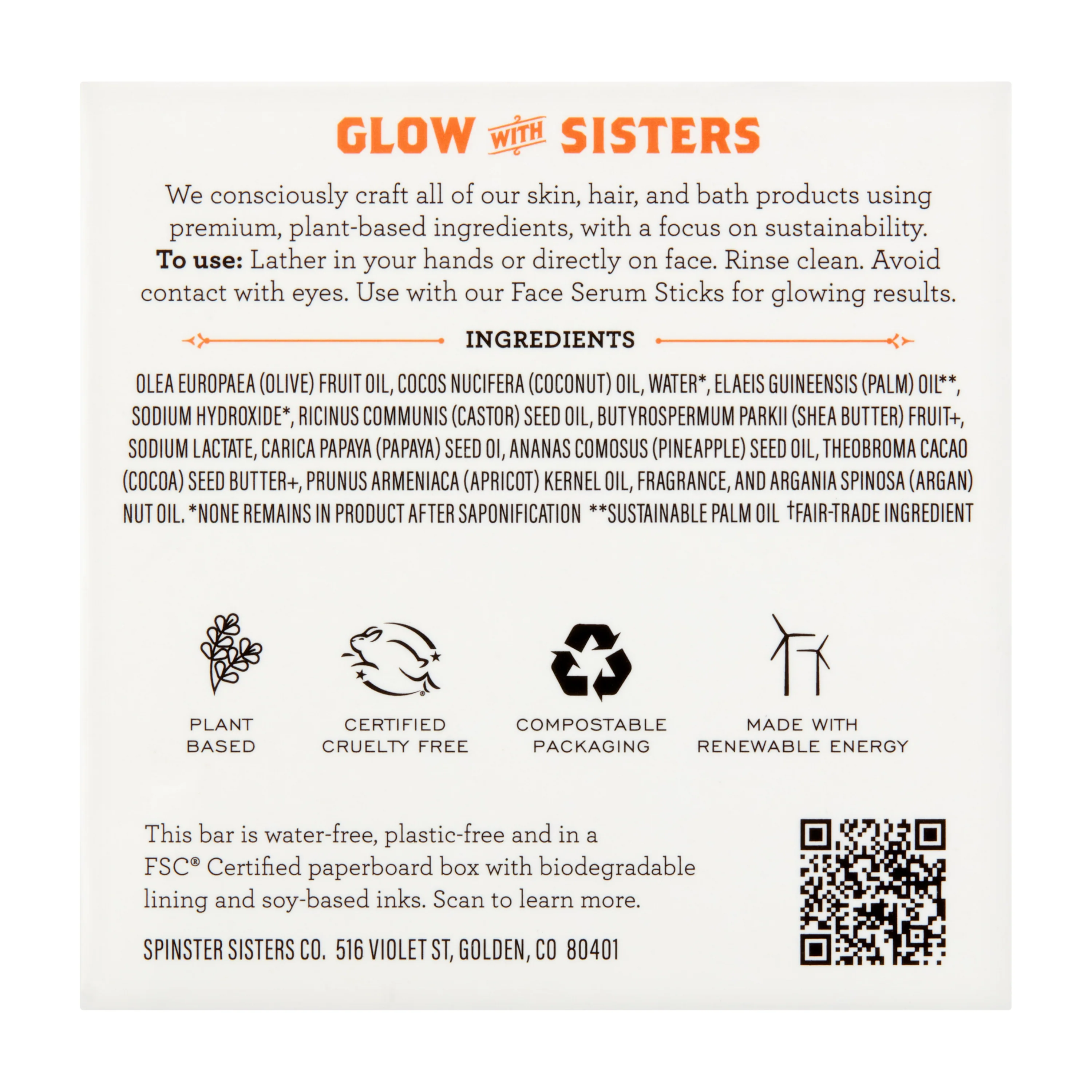 Vegan Daily Glow Face Cleanser Bar - Pineapple and Papaya - Image 4