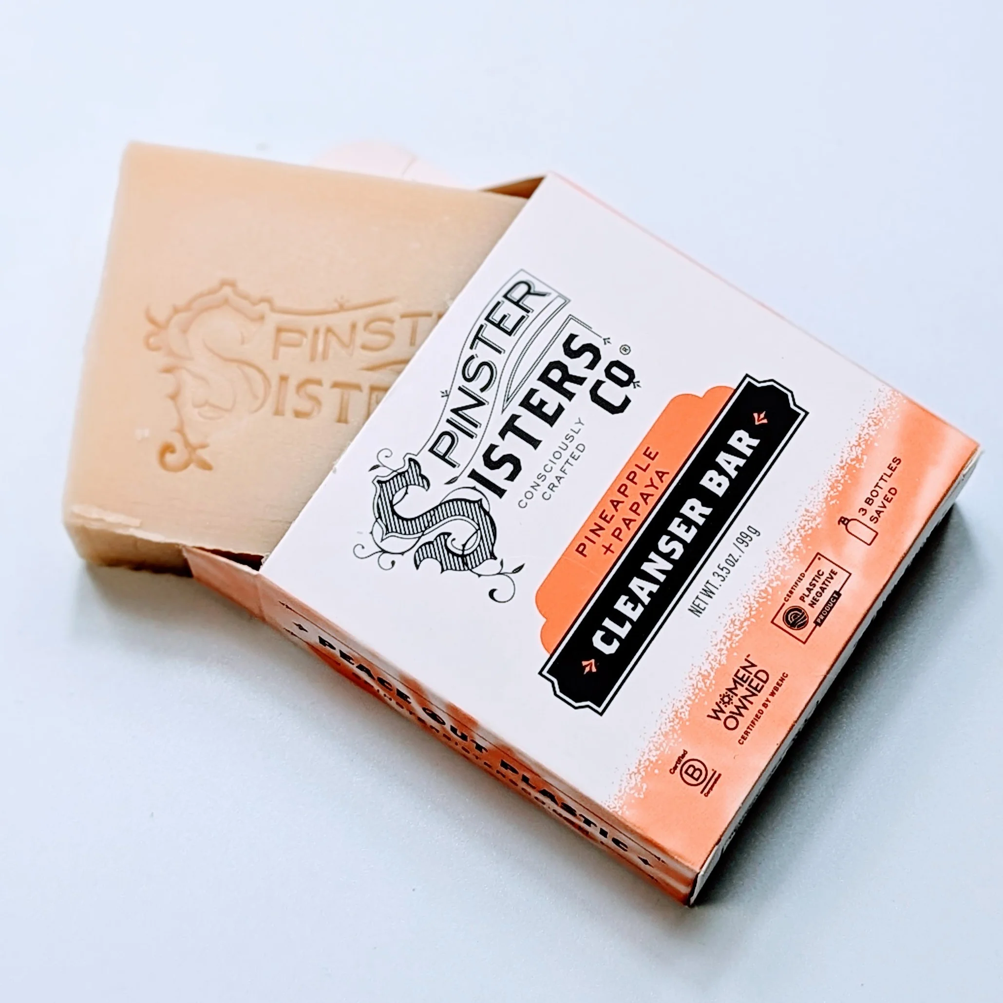 Vegan Daily Glow Face Cleanser Bar - Pineapple and Papaya - Image 7