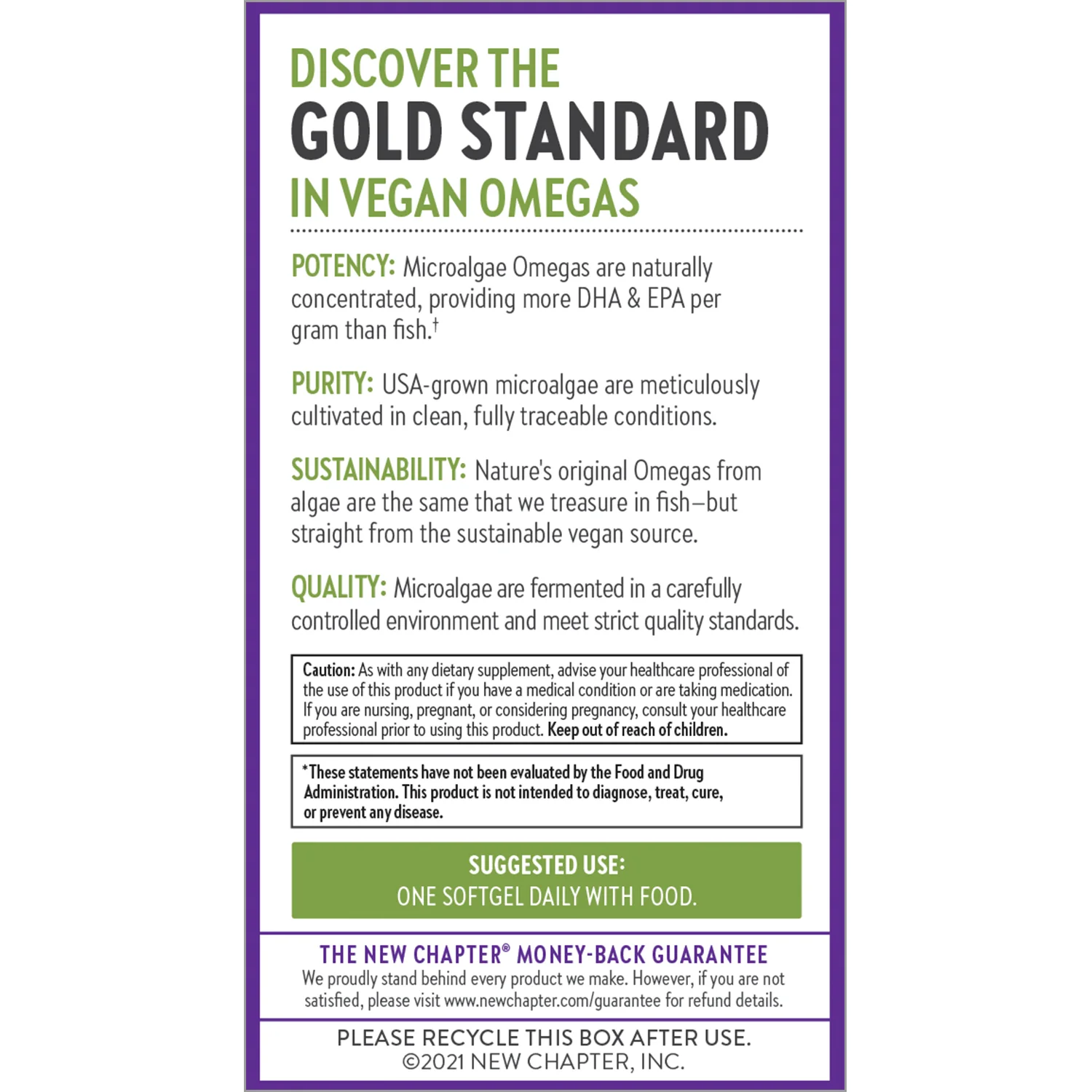 Vegan Omega-3 Complex, Vegan DHA, EPA, and DPA Supplement - Image 4