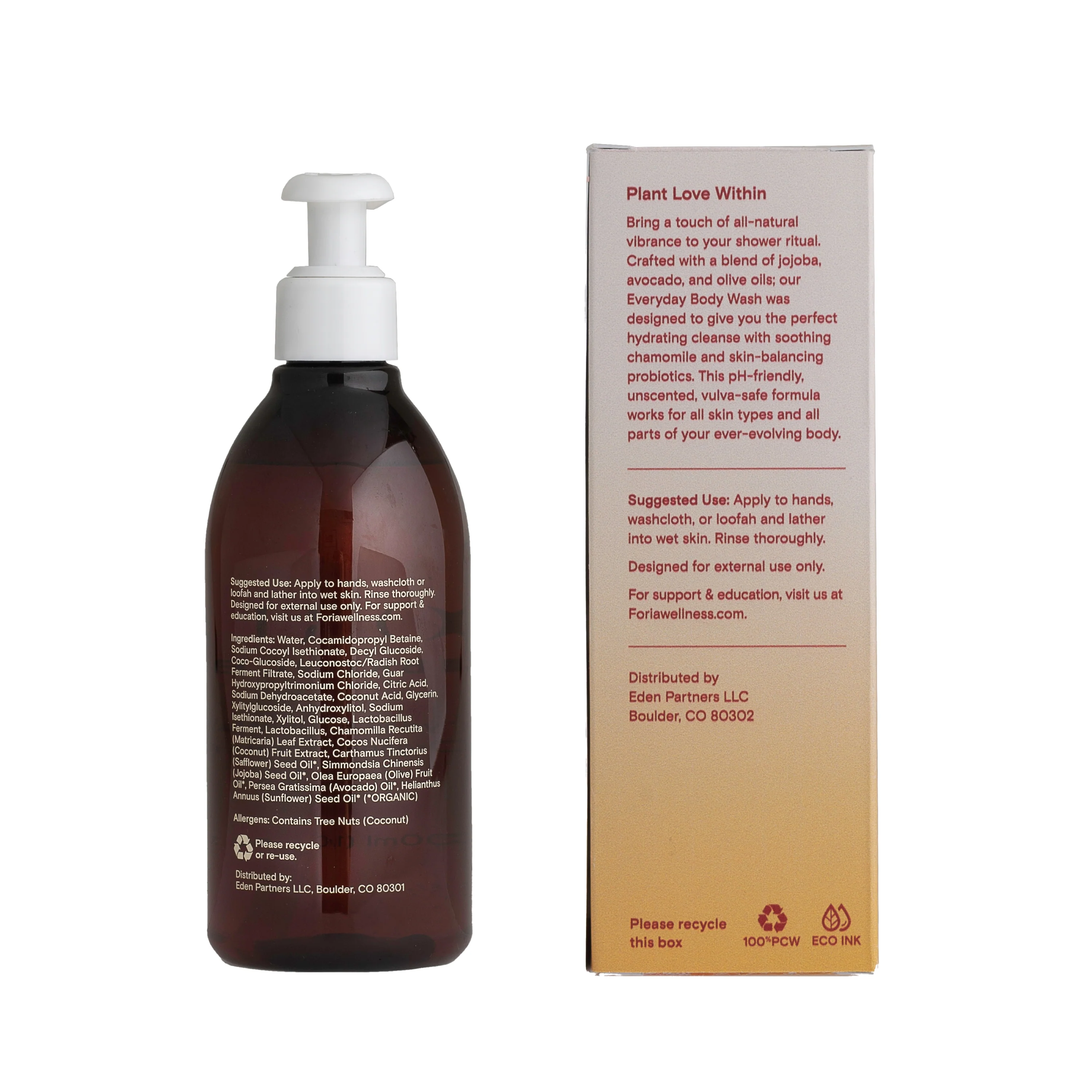 Vibrance Everyday Body Wash with Organic Botanicals - Image 3