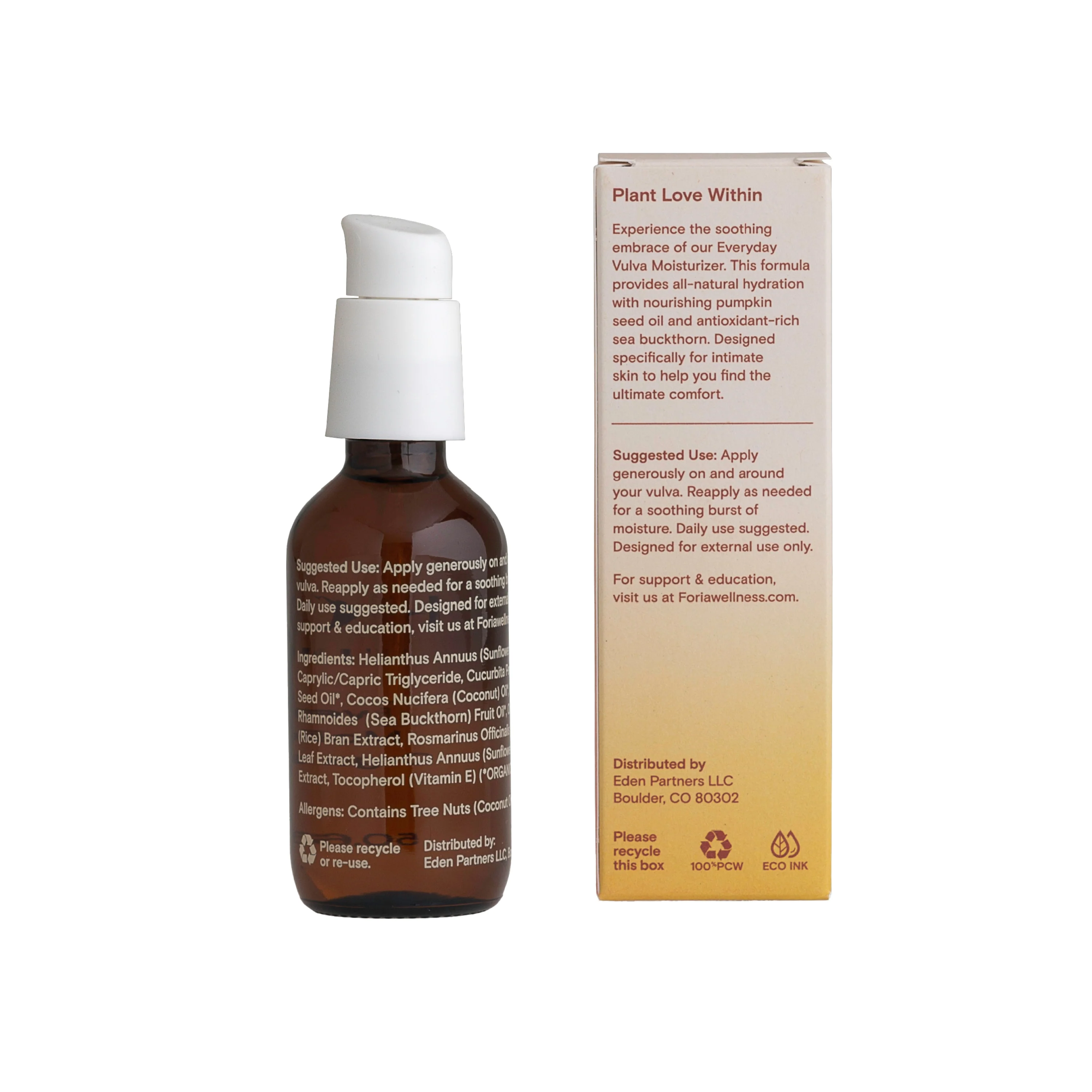 Vibrance Everyday Vulva Moisturizer with Organic Botanicals - Image 2