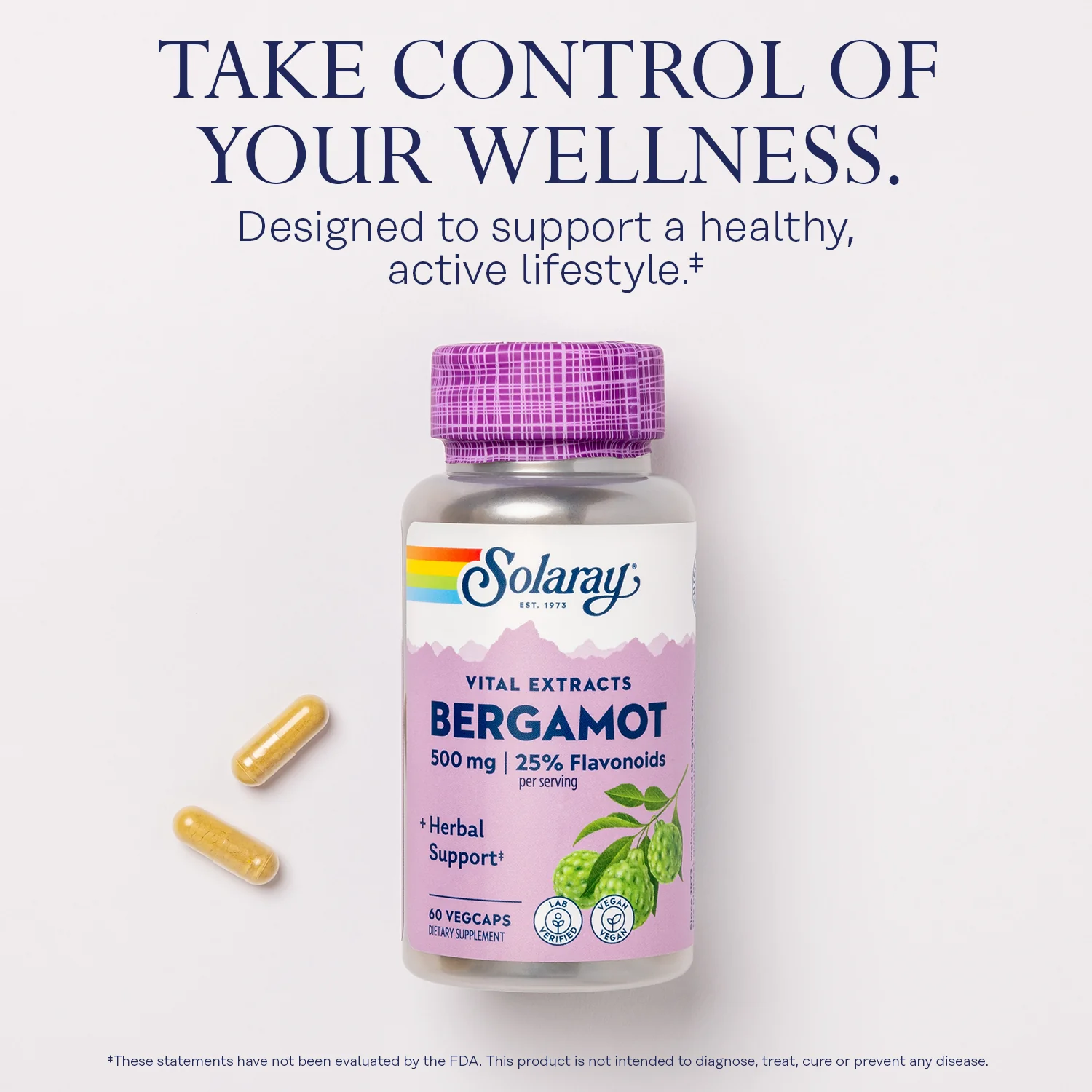 Vital Extracts Bergamot, 500 mg - Image 4