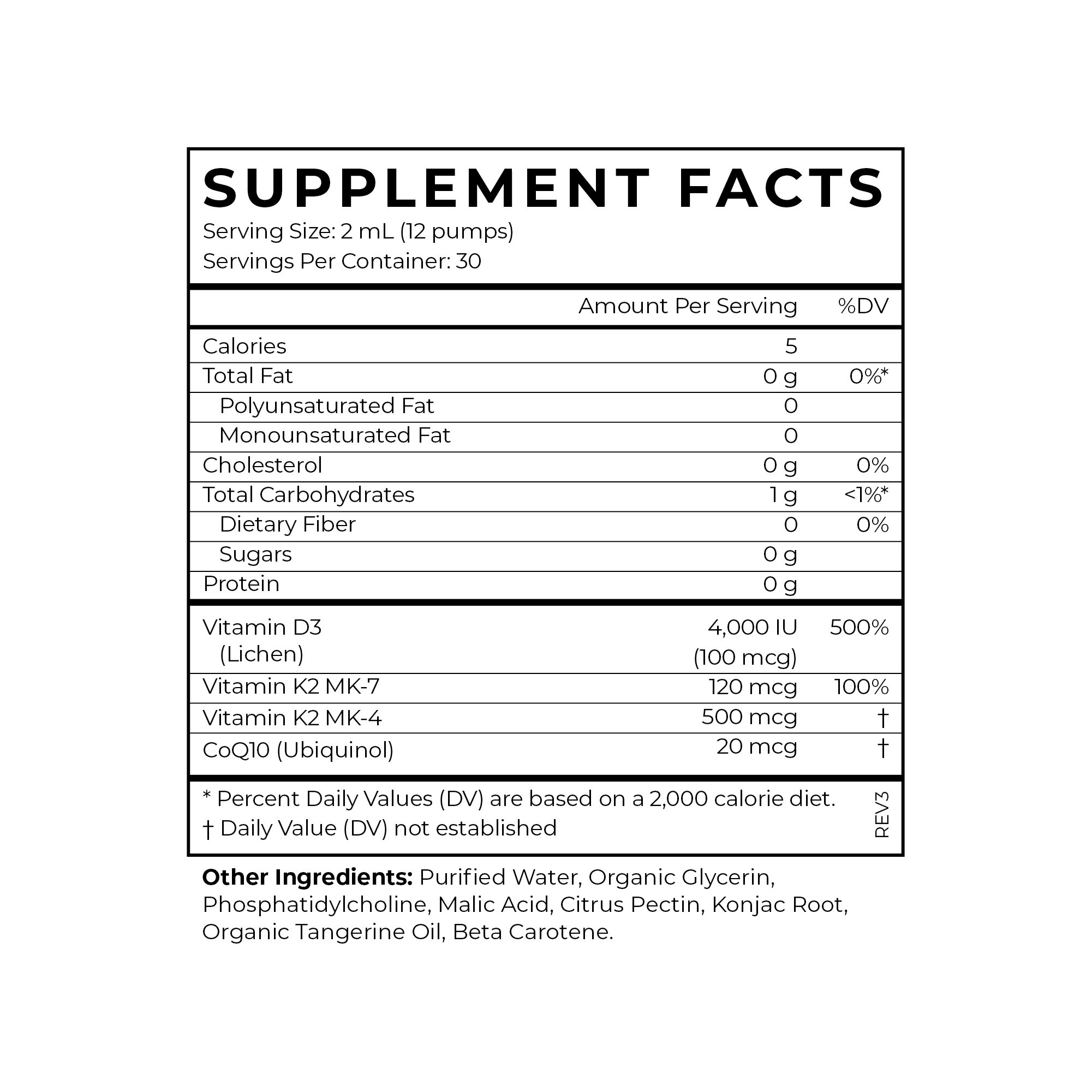 Vitamin D3 + K2 + CoQ10 - Image 2