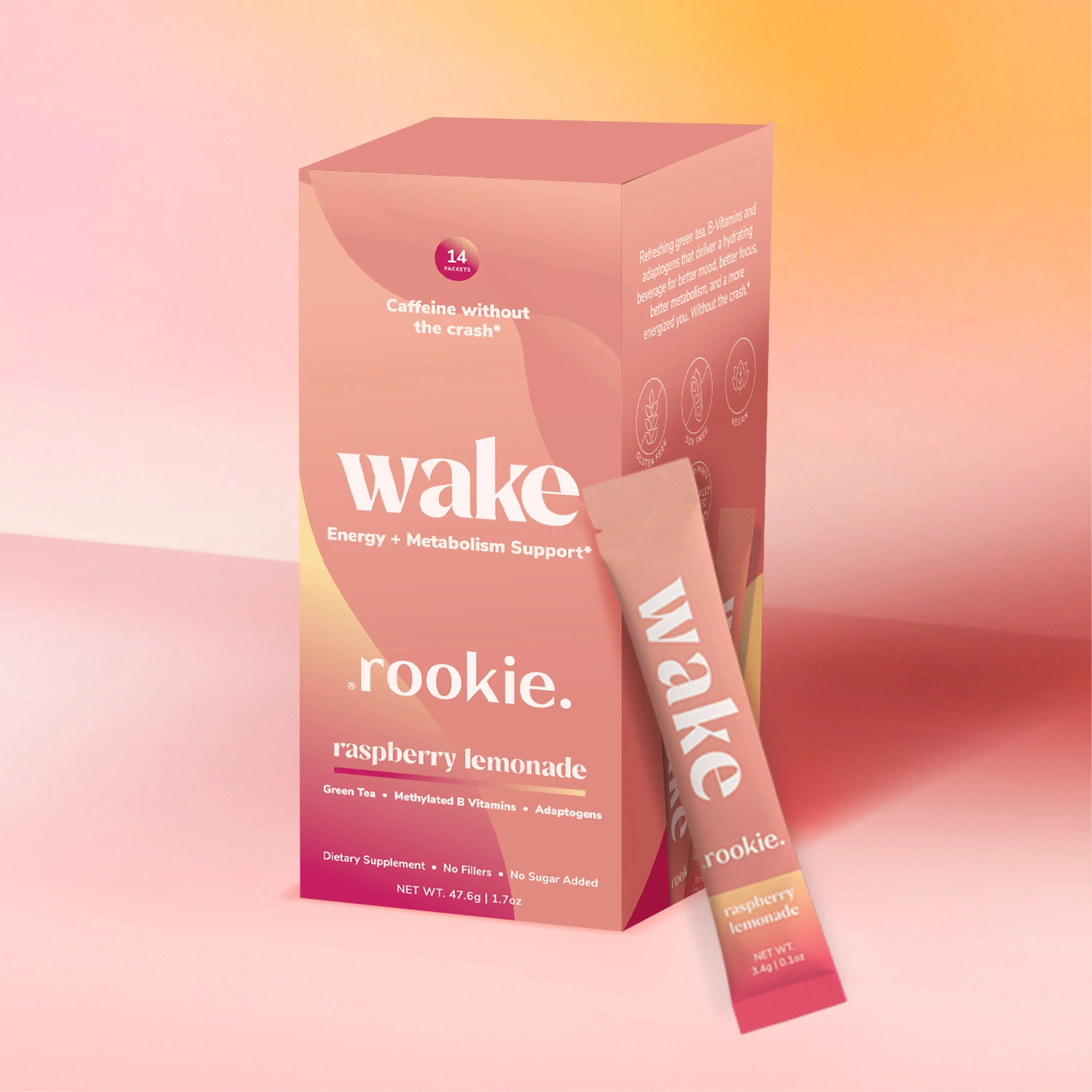 Wake Powder Packets, Energy + Metabolism Support - Image 5