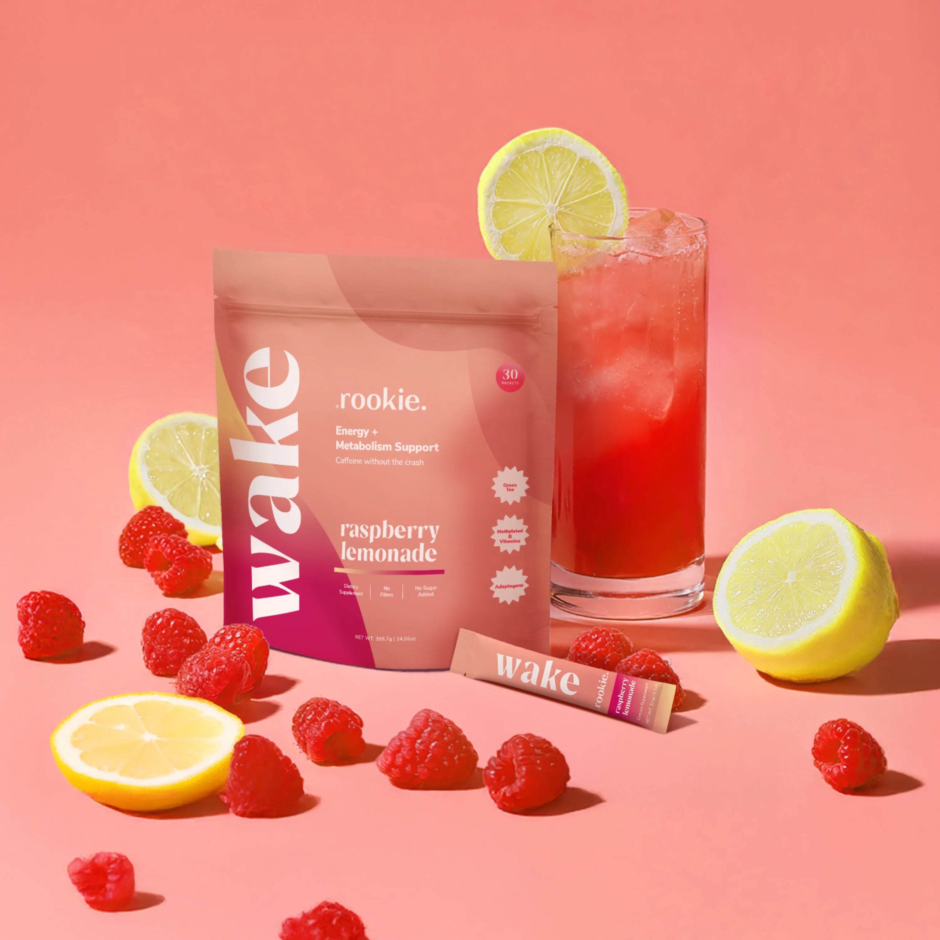 Wake Powder Packets, Energy + Metabolism Support - Image 7
