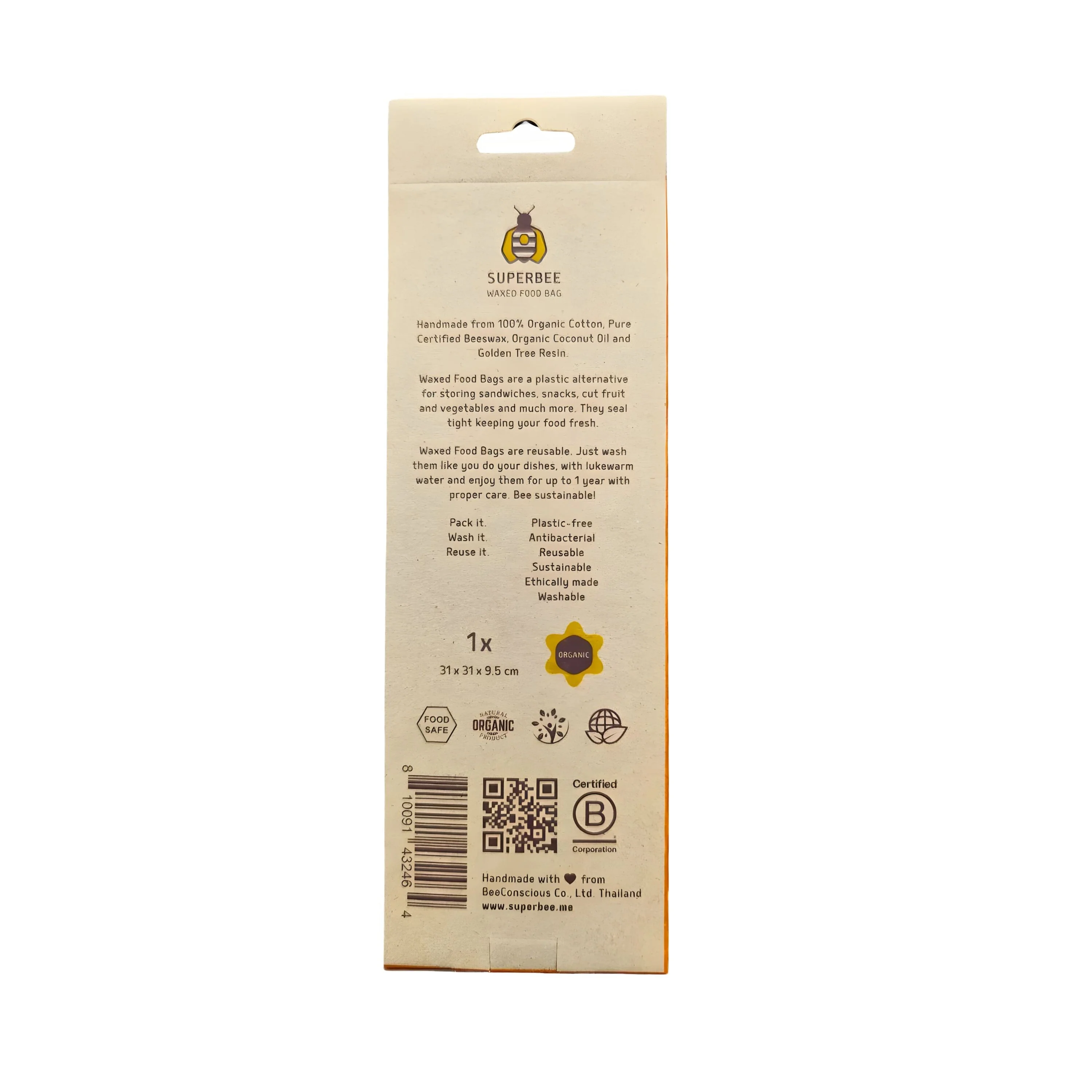 Waxed Food Bag - Image 11