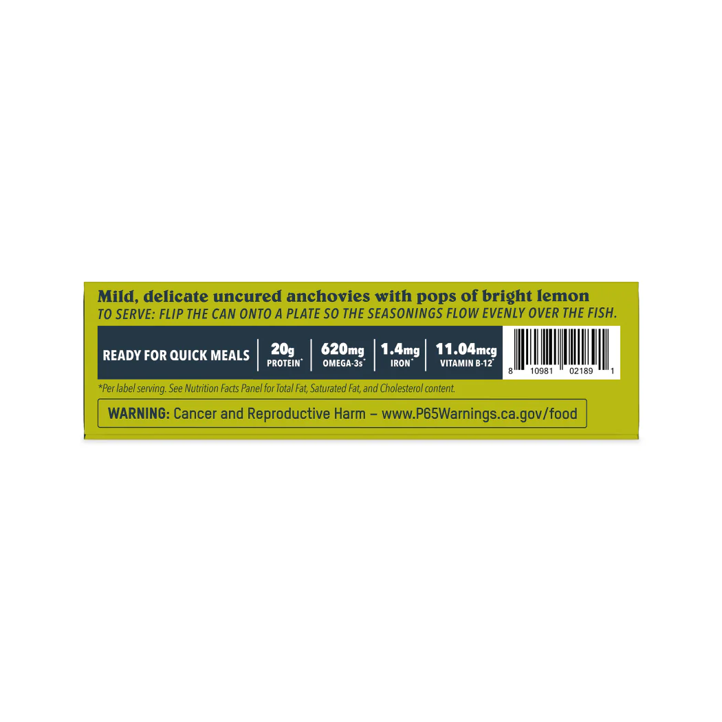 White Anchovies Lemon Olive - Image 6