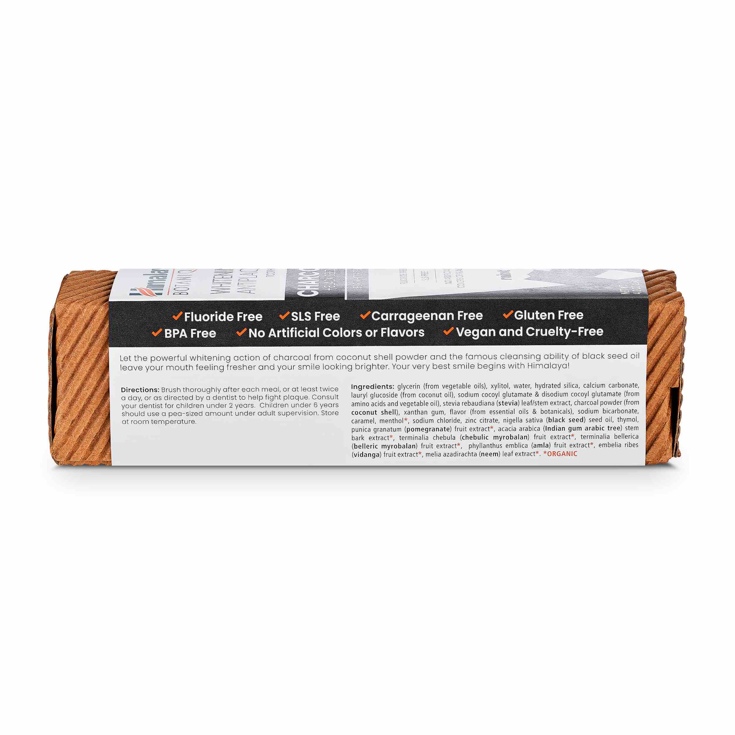 Whitening Antiplaque Charcoal + Black Seed Oil Toothpaste - Image 2