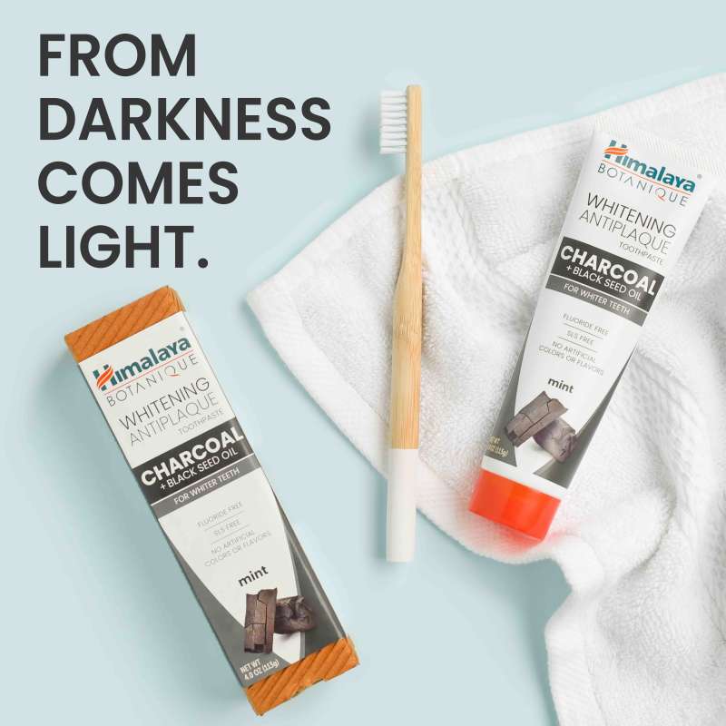 Whitening Antiplaque Charcoal + Black Seed Oil Toothpaste - Image 3