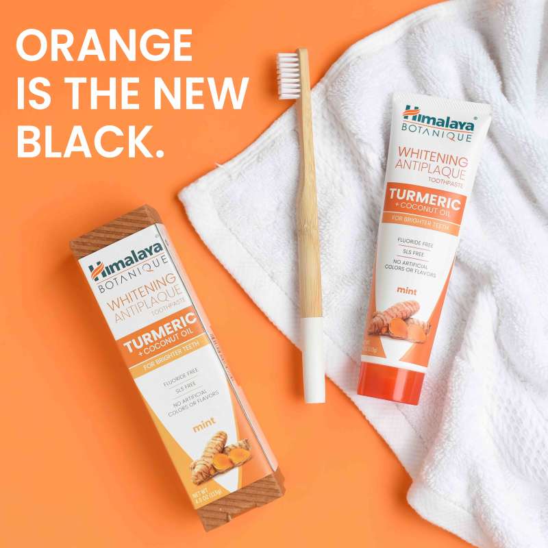 Whitening Antiplaque Turmeric + Coconut Oil Toothpaste - Image 3