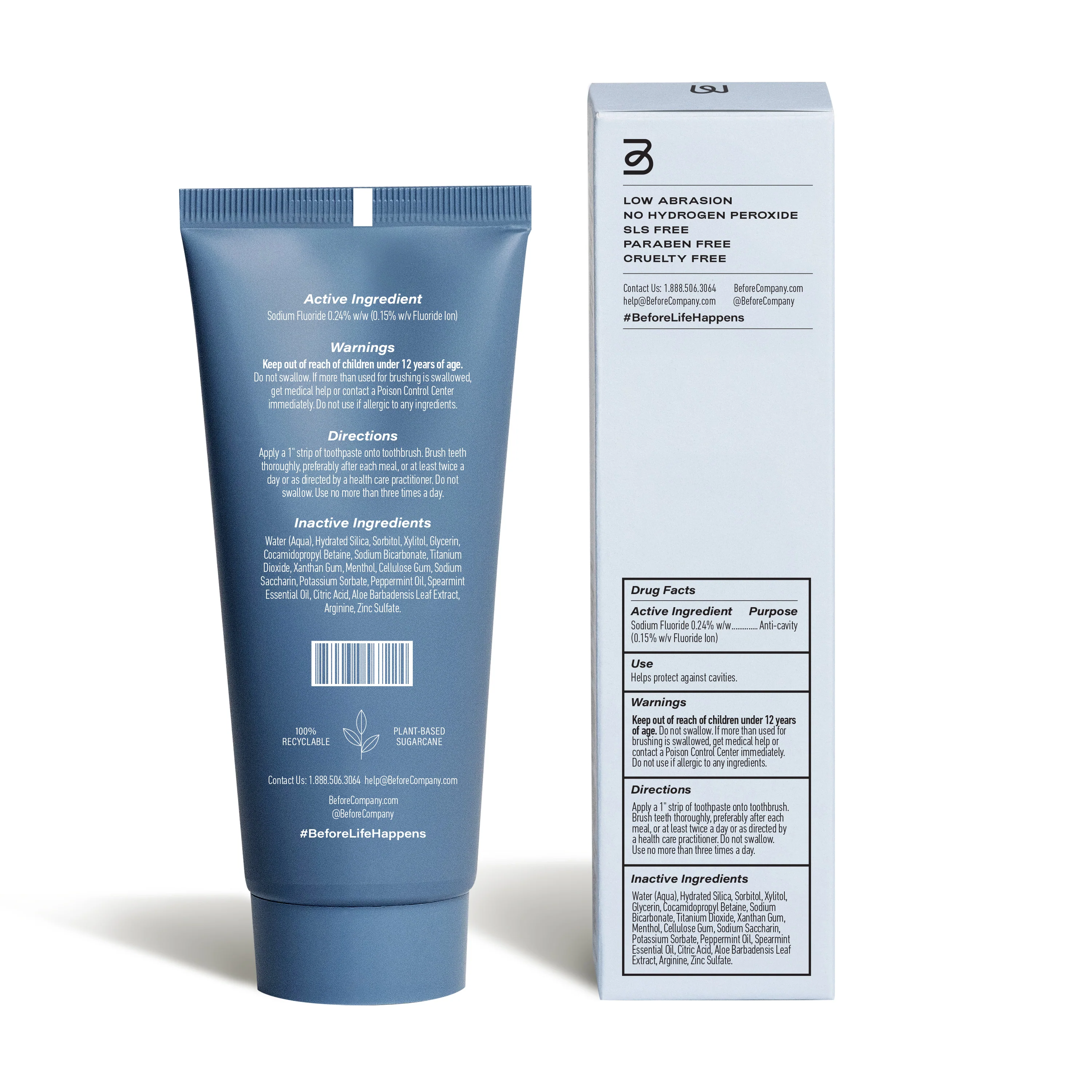 Whitening Purifying Toothpaste w/ Fluoride, Anti-Cavity - Image 6