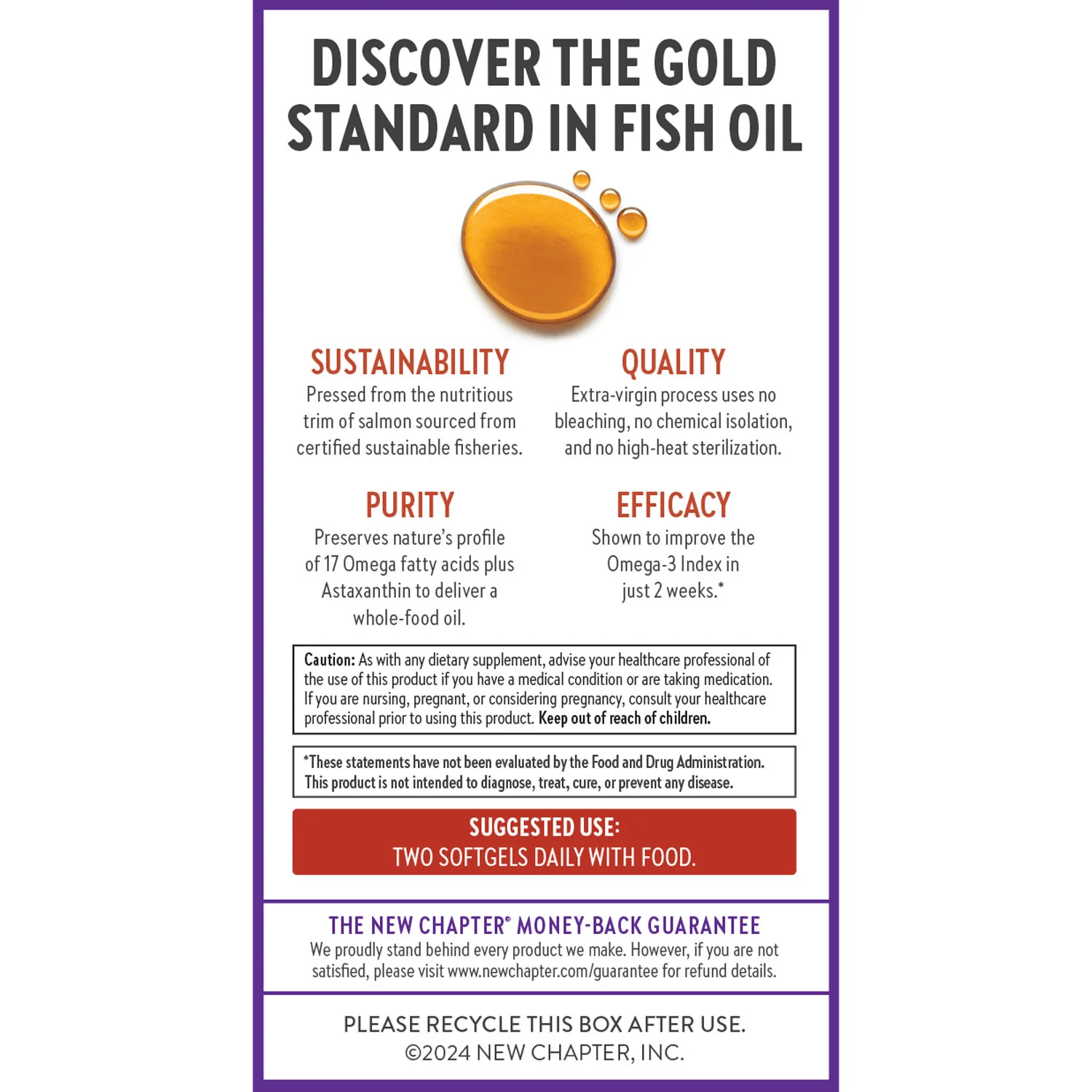 Wholemega™ Fish Oil, Sustainably Caught Wild Alaskan Salmon Oil with Omega-3 - Image 5