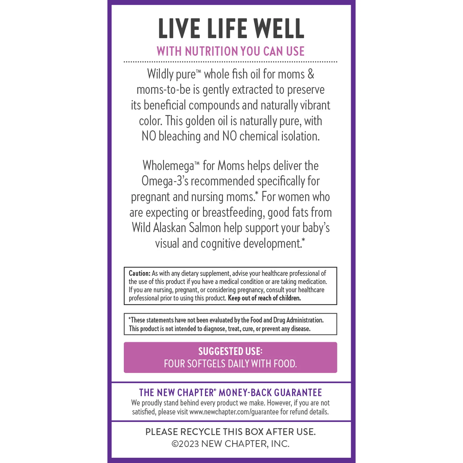 Wholemega for Moms - Fish Oil - Image 6