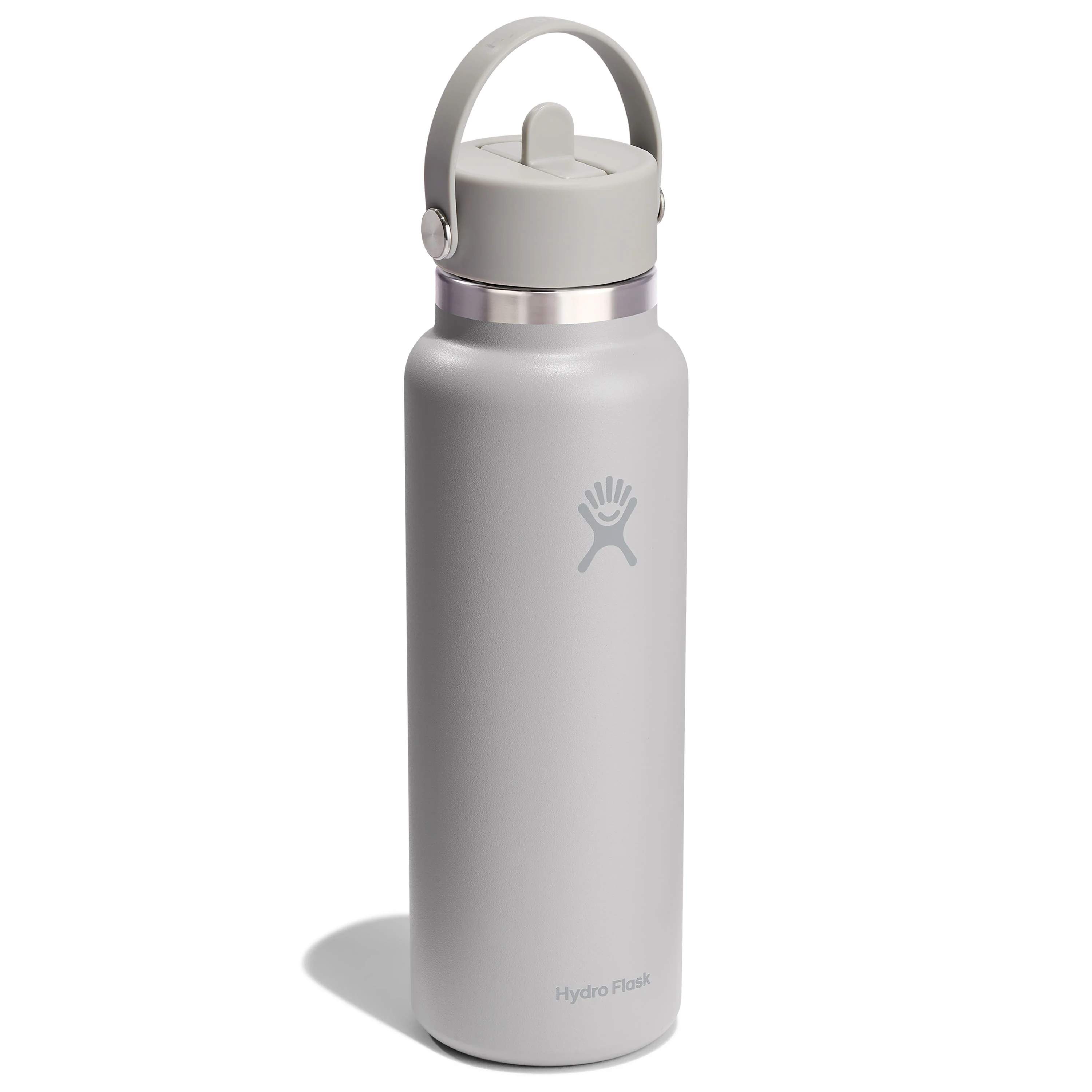 Wide Mouth Bottle with Flex Straw Cap, 40 oz - Image 2