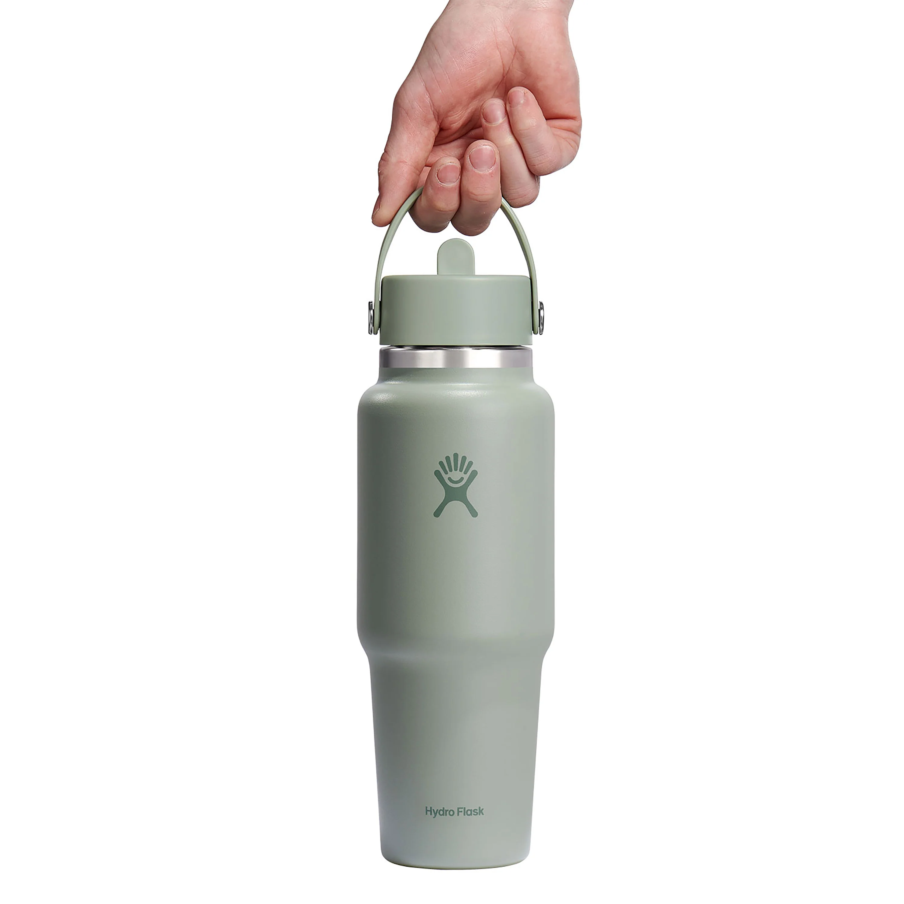 Wide Mouth Travel Bottle with Flex Straw Cap, 32 oz - Image 6