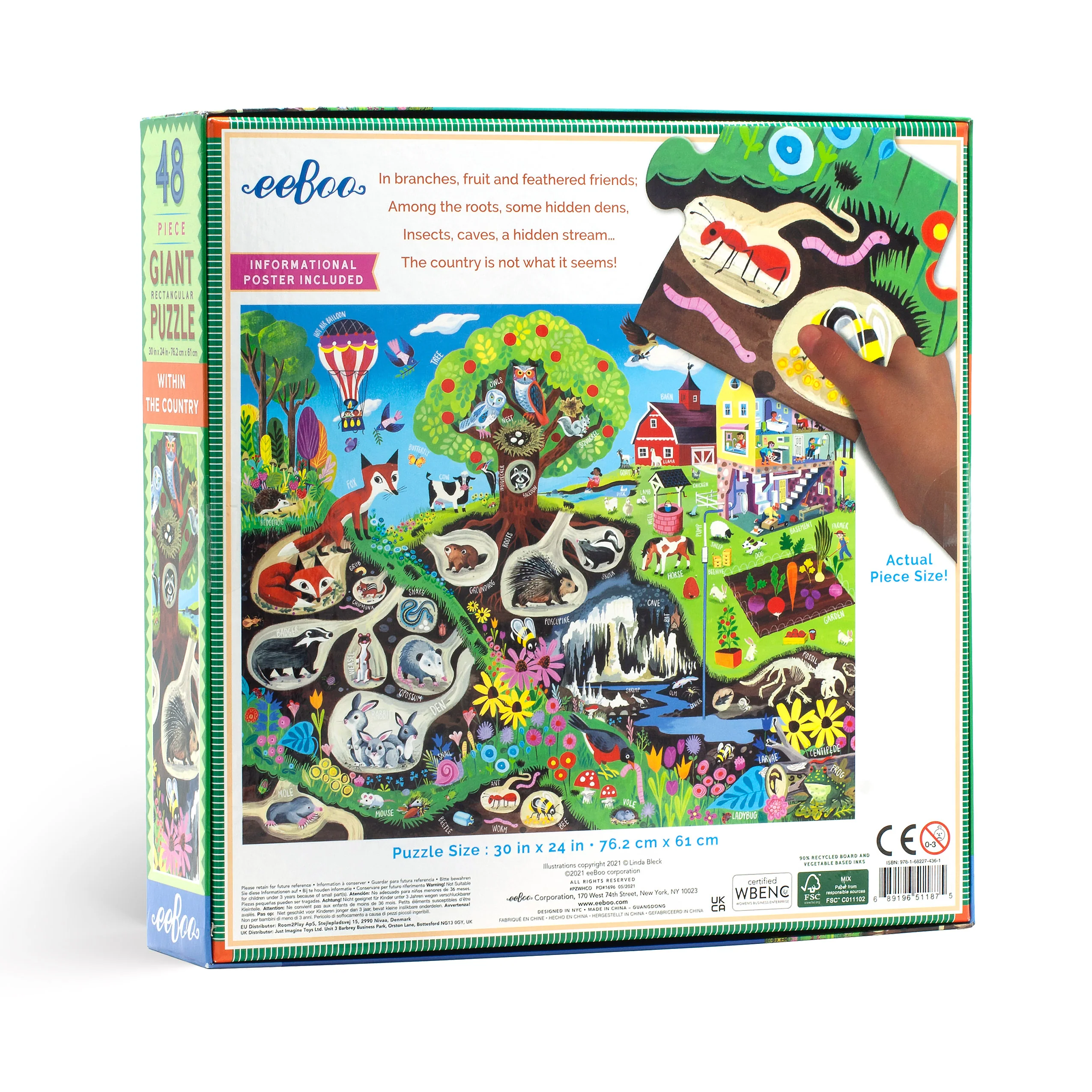 Within the Country 48 Piece Giant Puzzle - Image 4