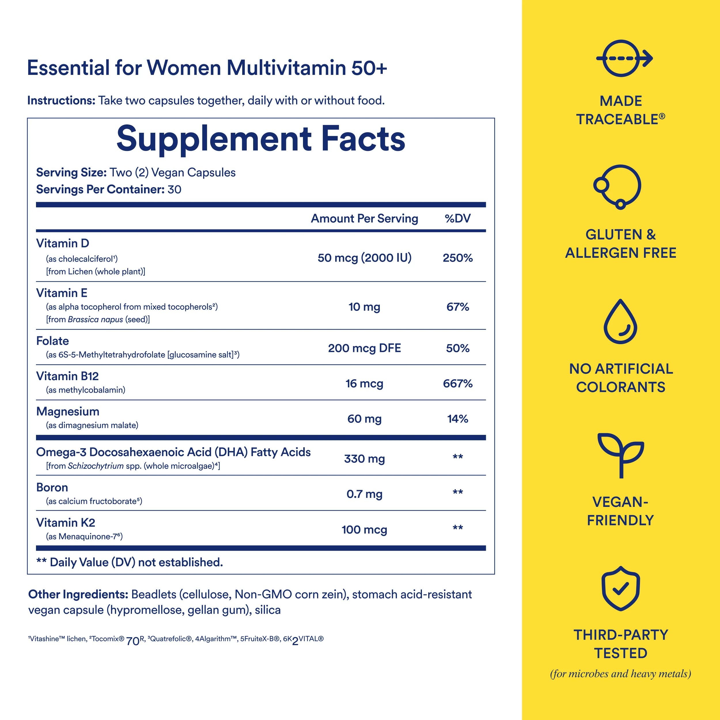 Women's Multivitamin 50+ - Image 2