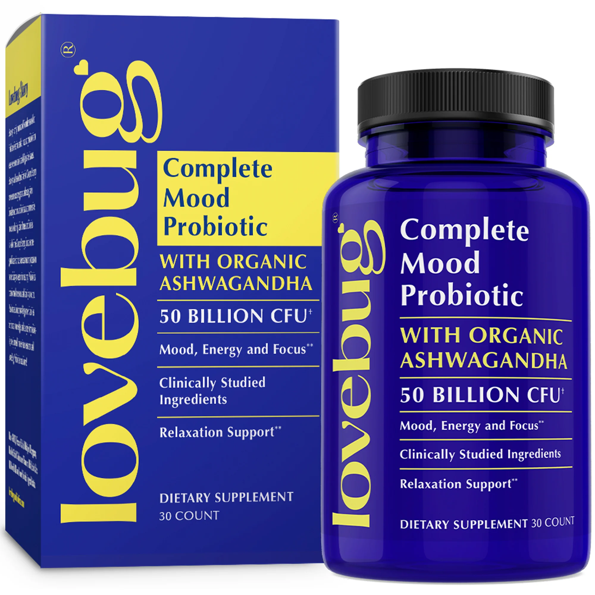 Women's Health Daily Probiotic with Ashwaganda - Mood - Image 3
