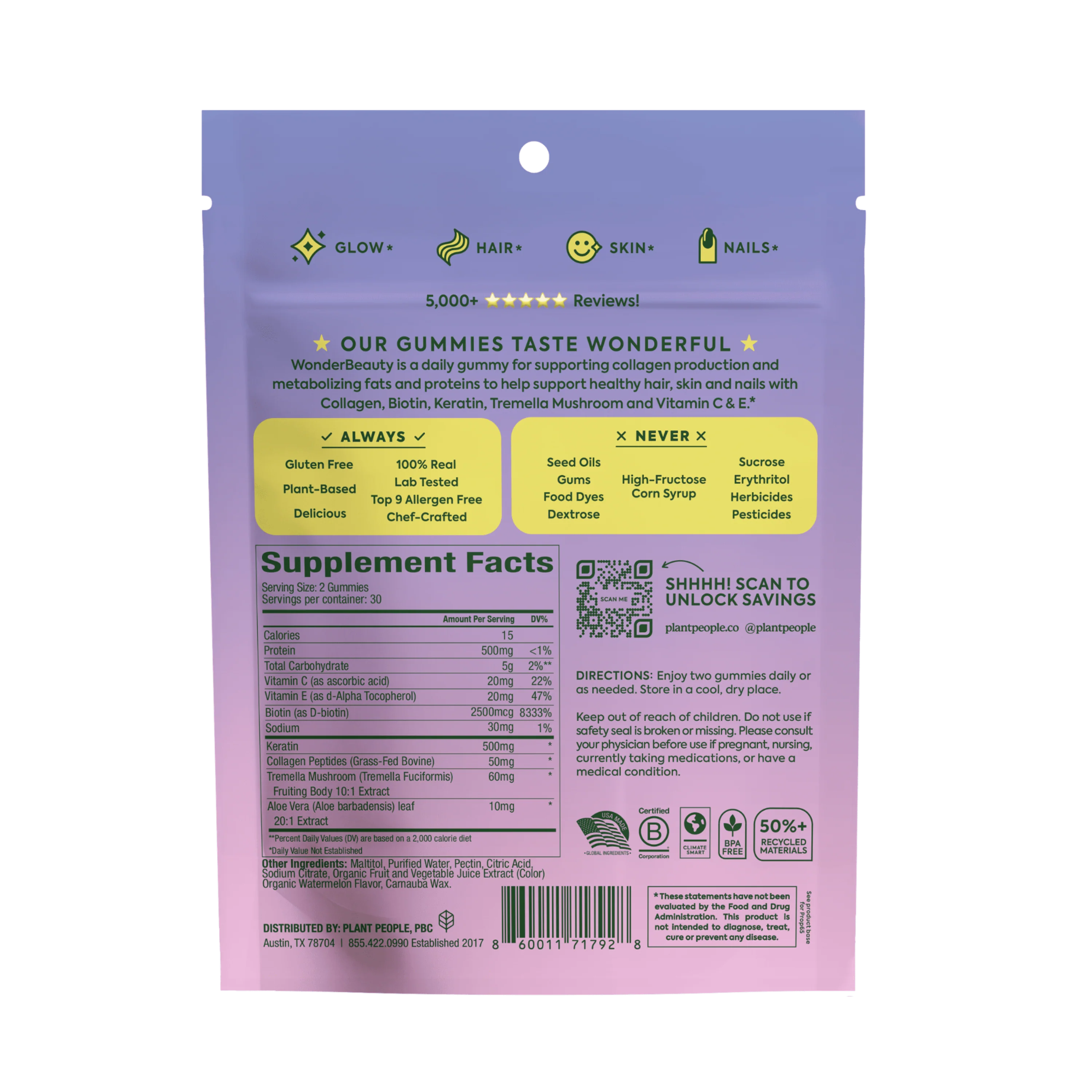WonderBeauty - Rejuvenation Gummies - Image 3