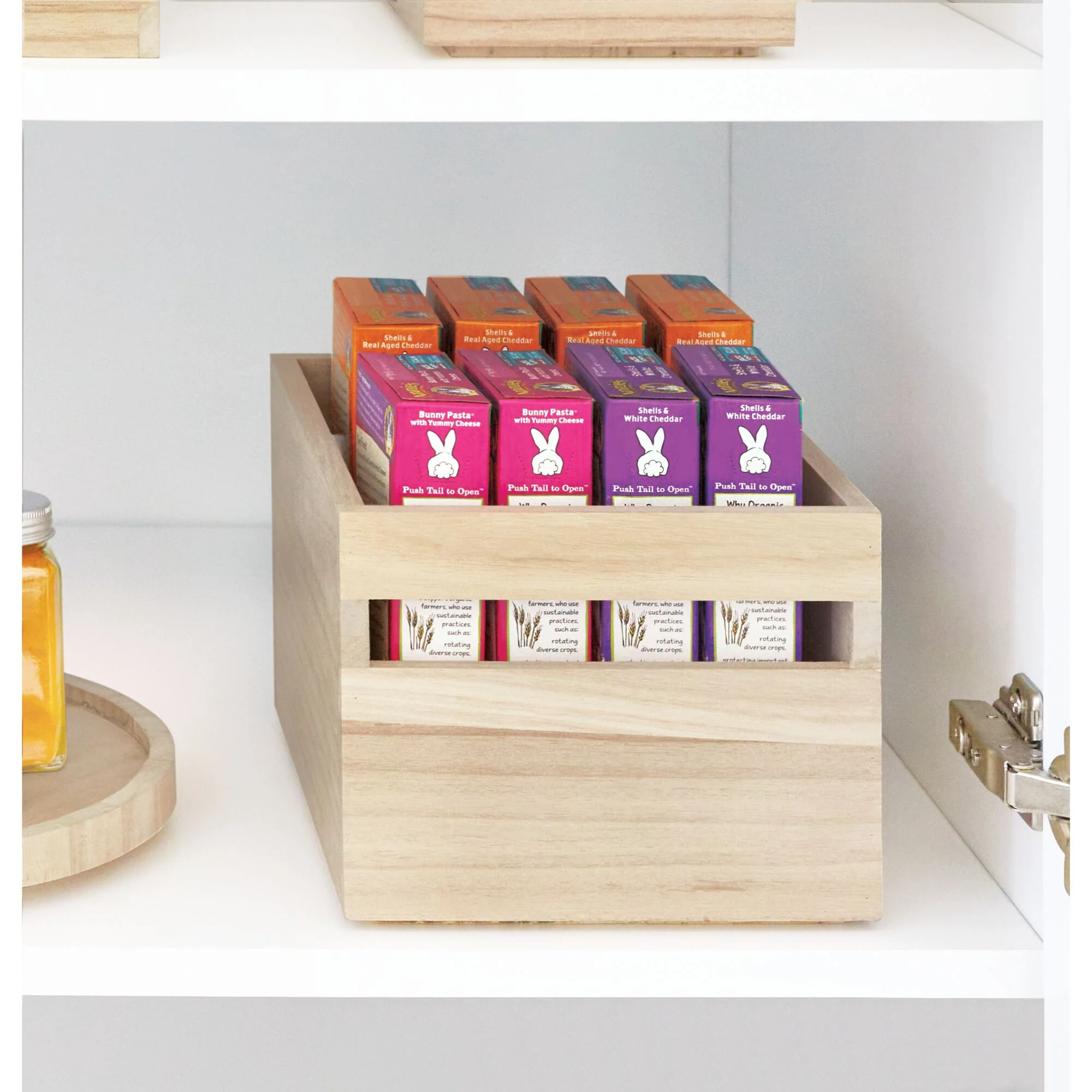 Wood Handled Bin - Image 2