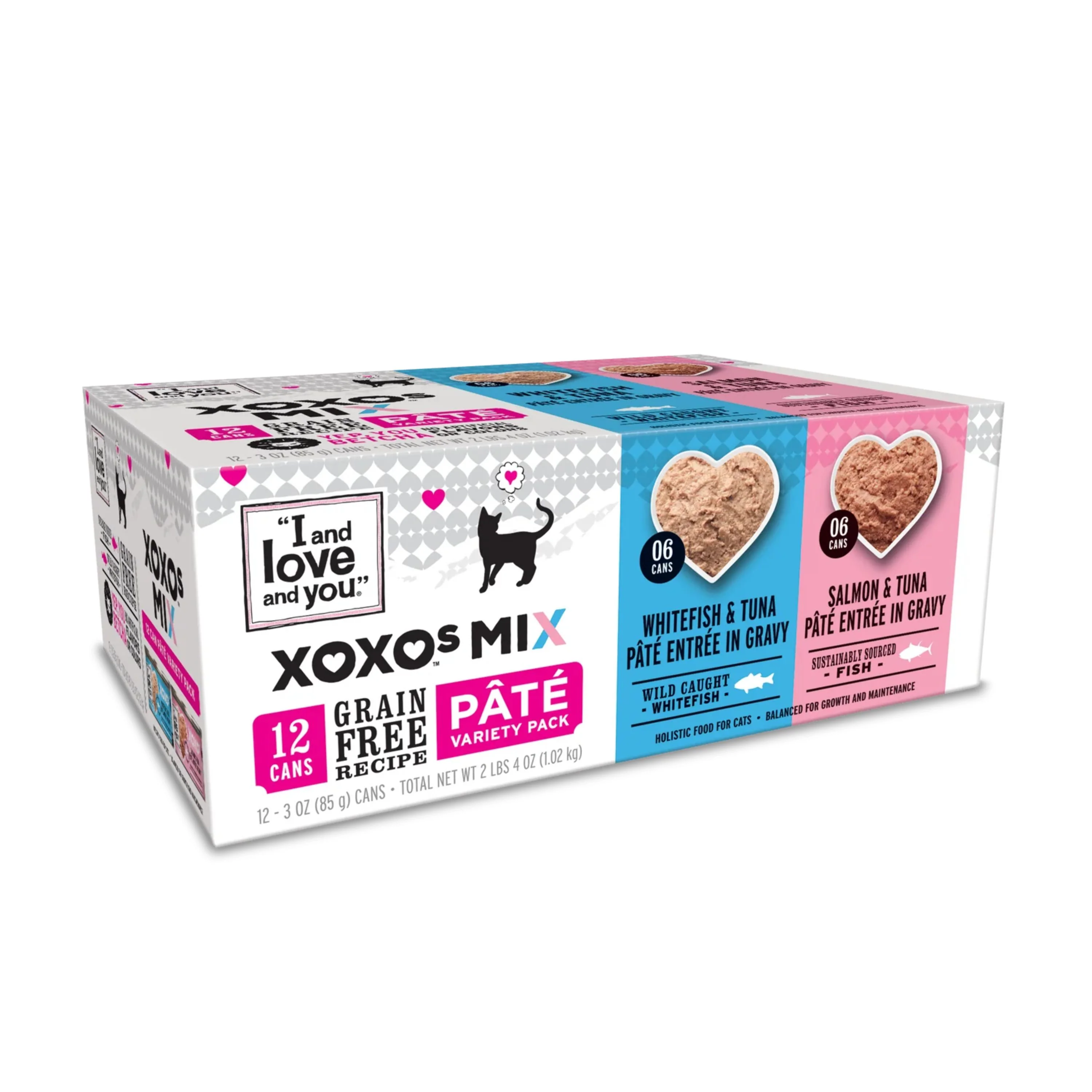 XOXO's Fish Lovers - Paté Variety Pack, 3oz, 12-Pack - Image 3