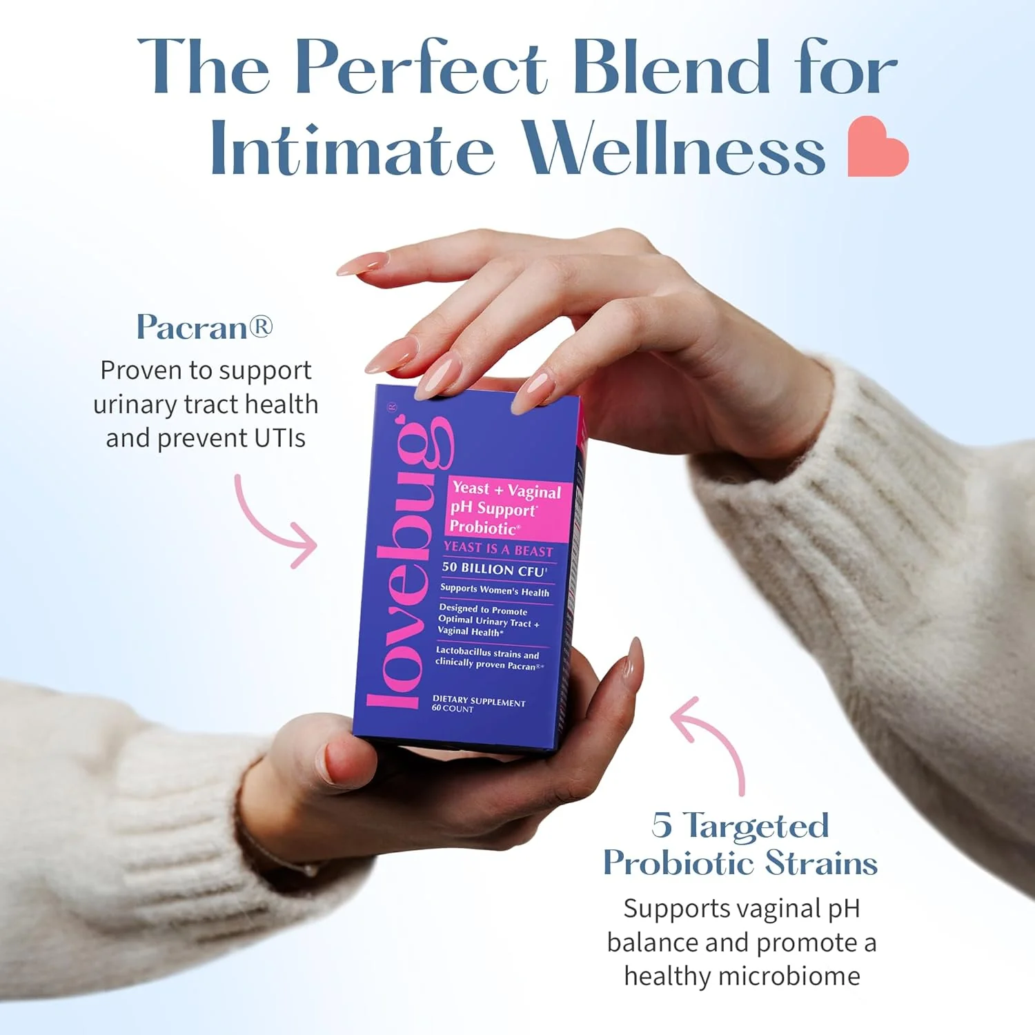 Women's Health Probiotic - Yeast and Vaginal pH Support - Yeast is a Beast - Image 4