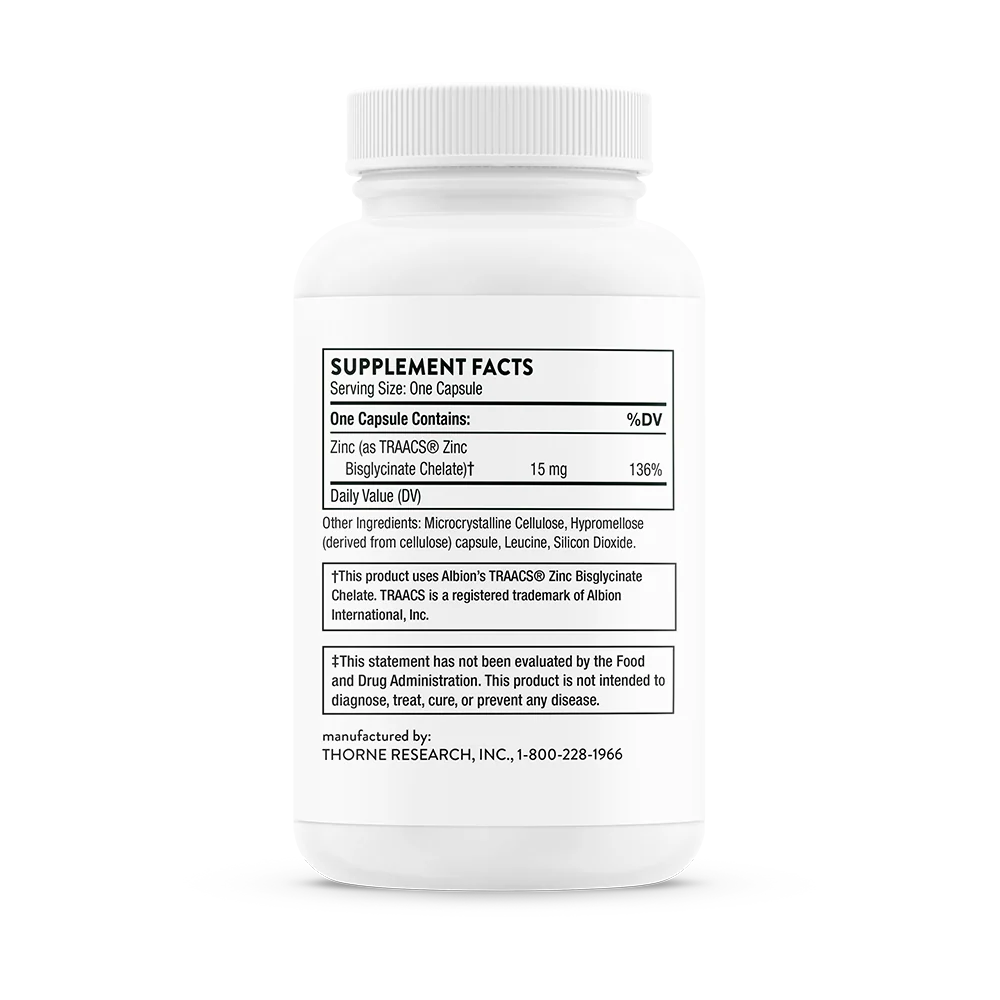 Zinc Bisglycinate 15mg - Image 3