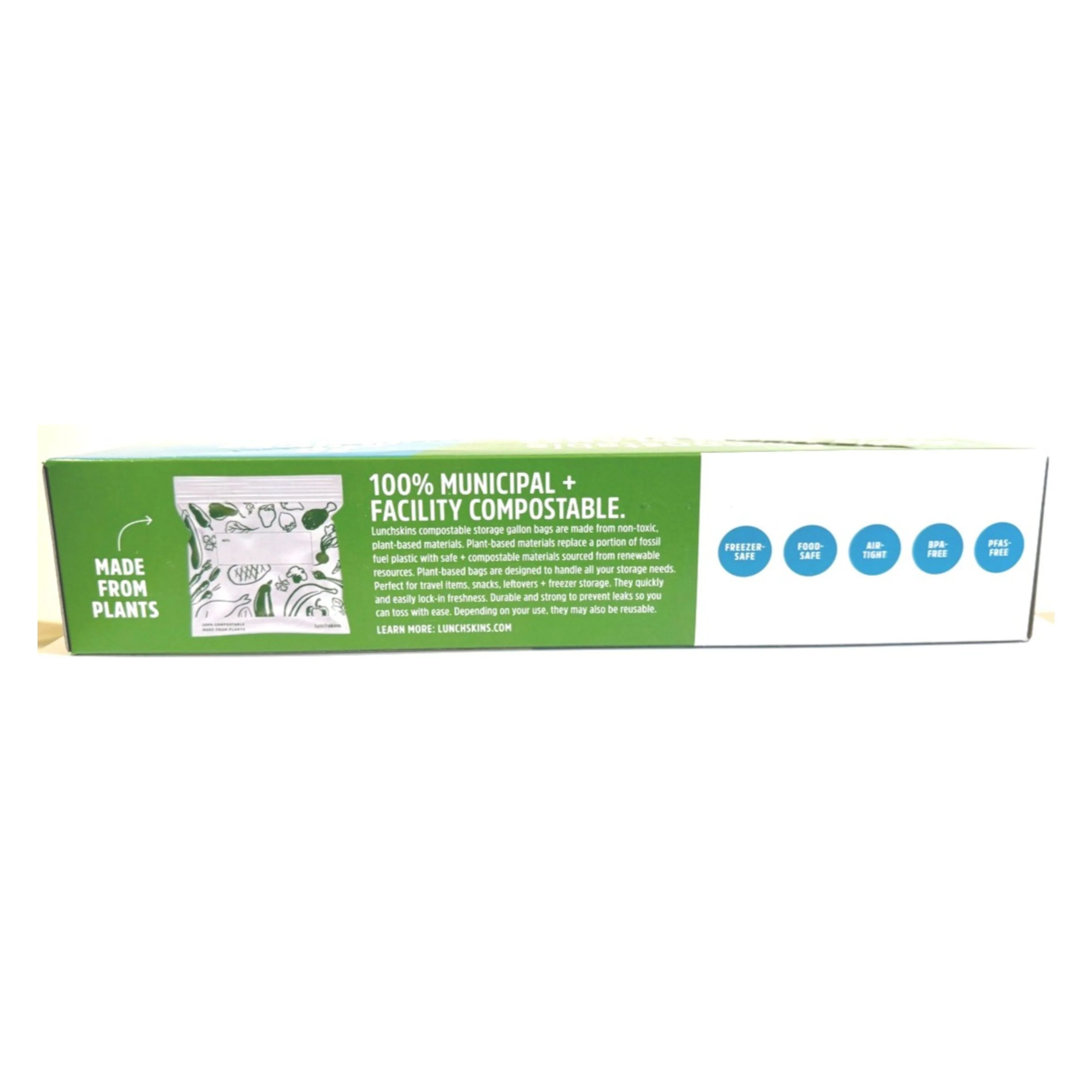 Ziptop Compostable Gallon Bag - Image 2