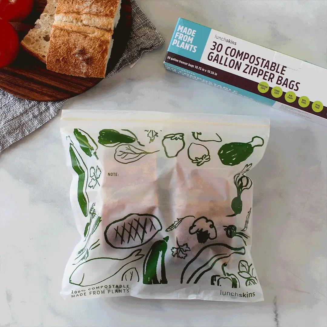 Ziptop Compostable Gallon Bag - Image 5